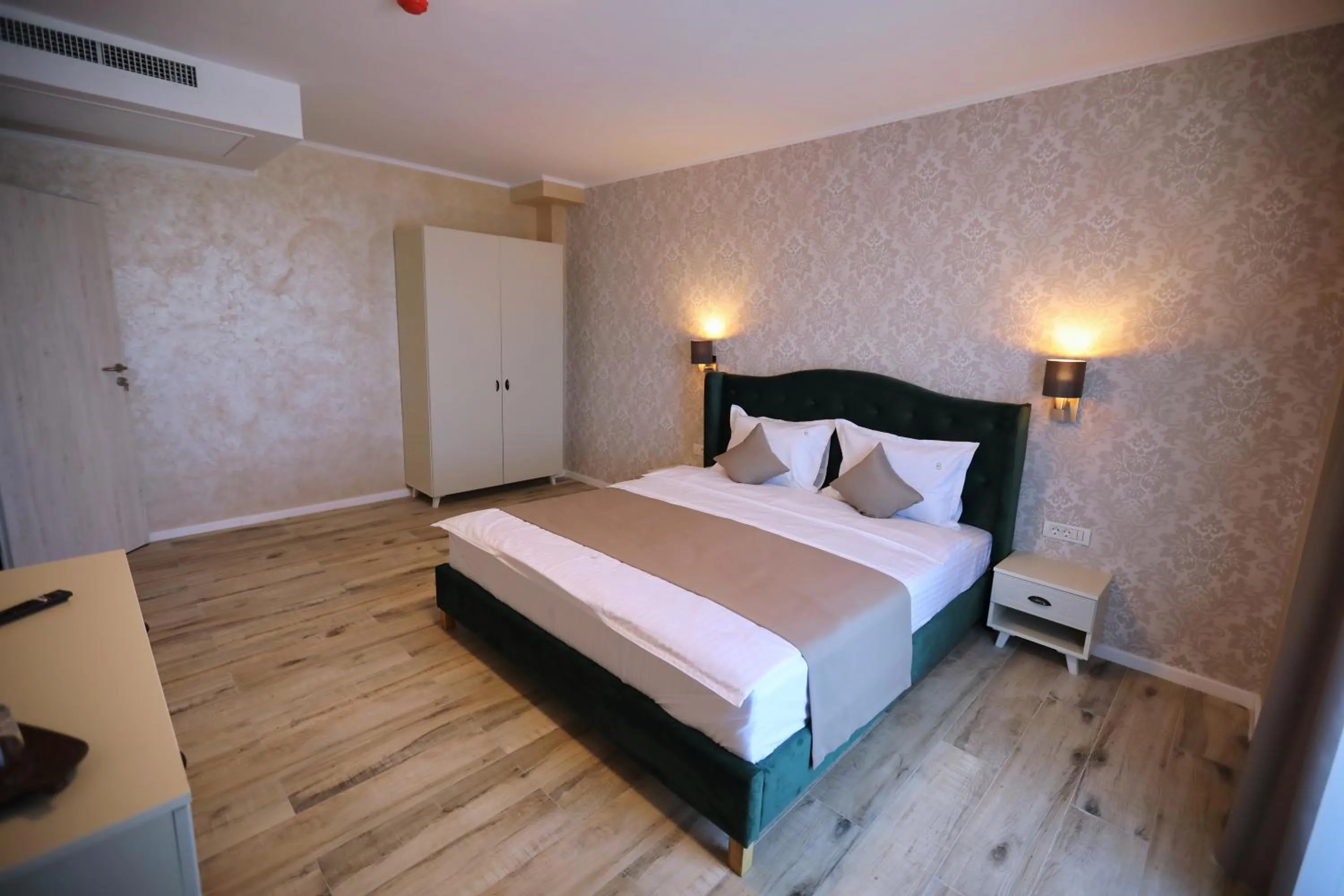 Bed in Hotel Grand Dedal