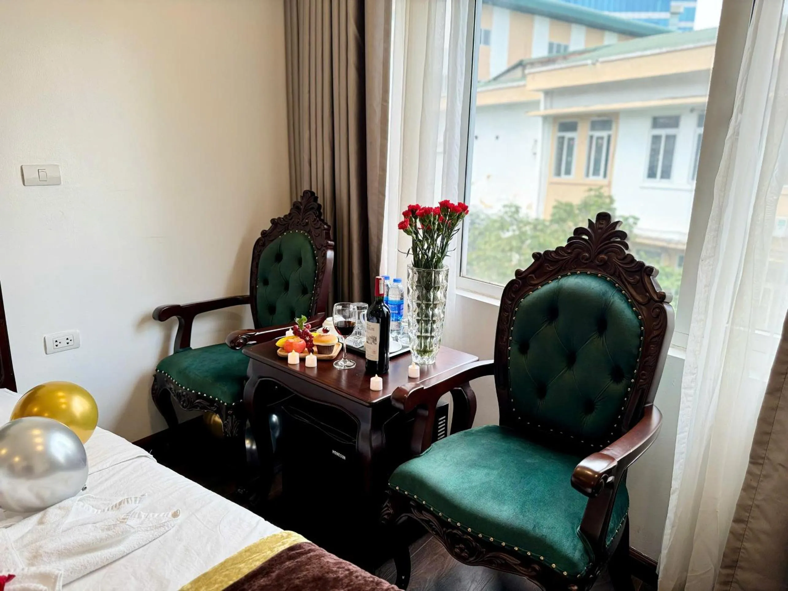 Living room in Hoàng Gia Hotel Nhân Hòa