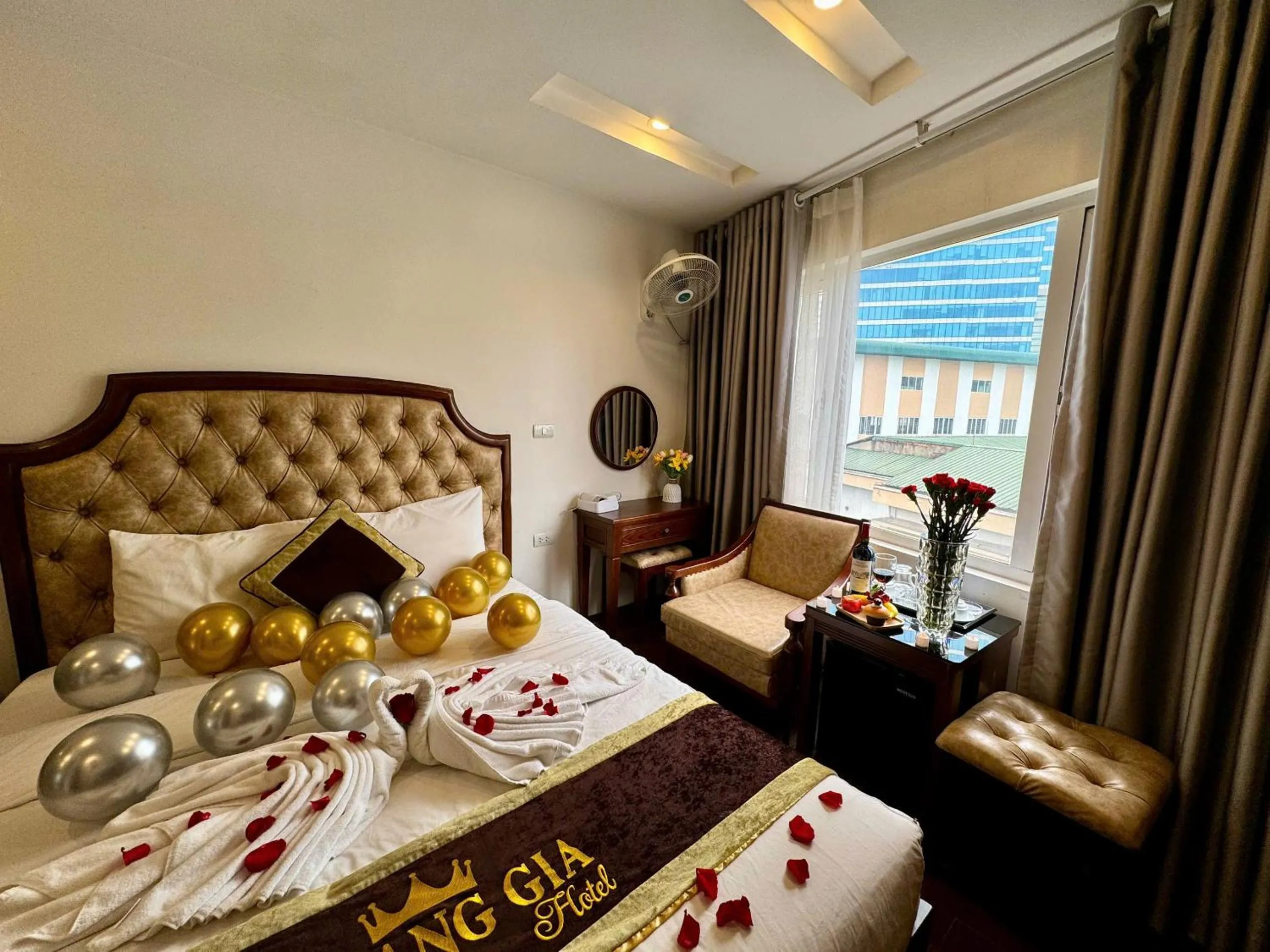 Photo of the whole room, Bed in Hoàng Gia Hotel Nhân Hòa