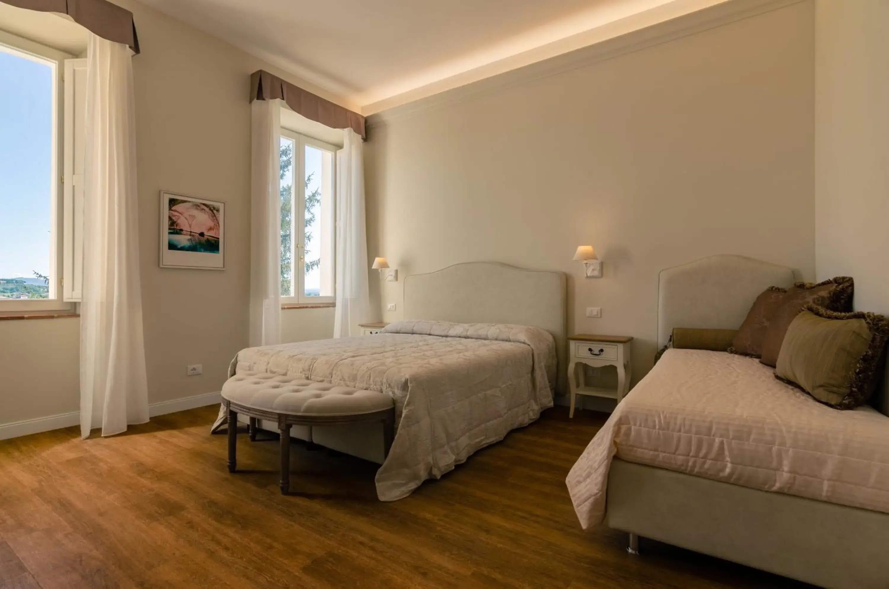 Superior Triple Room with Garden View - single occupancy in Il giardino di Pantaneto Residenza D'Epoca Superior Triple Room with Garden View - single occupancy in Il giardino di Pantaneto Residenza D'Epoca