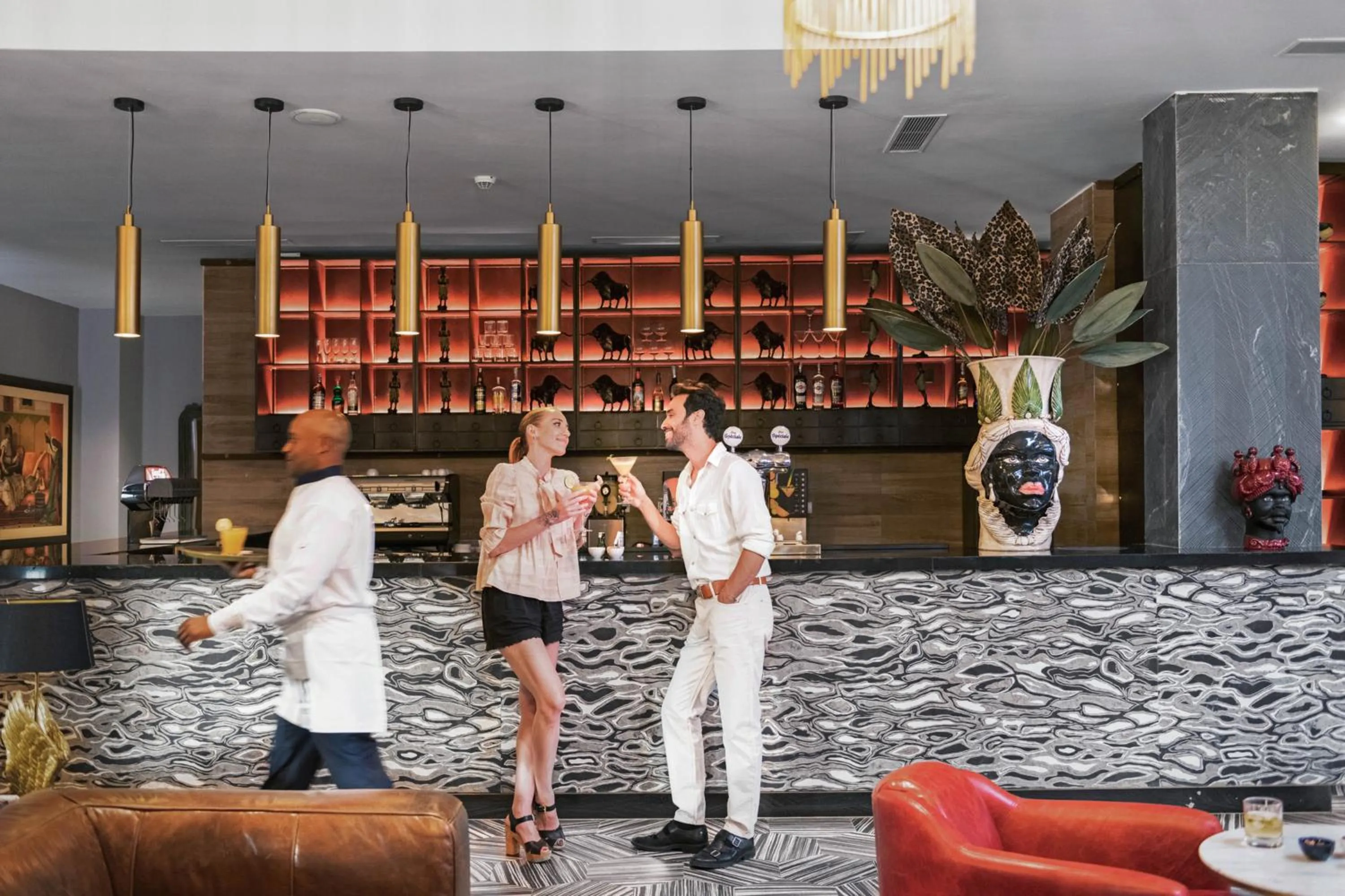 Lounge or bar in Hotel Riu Tikida Garden - Adults Only - All Inclusive