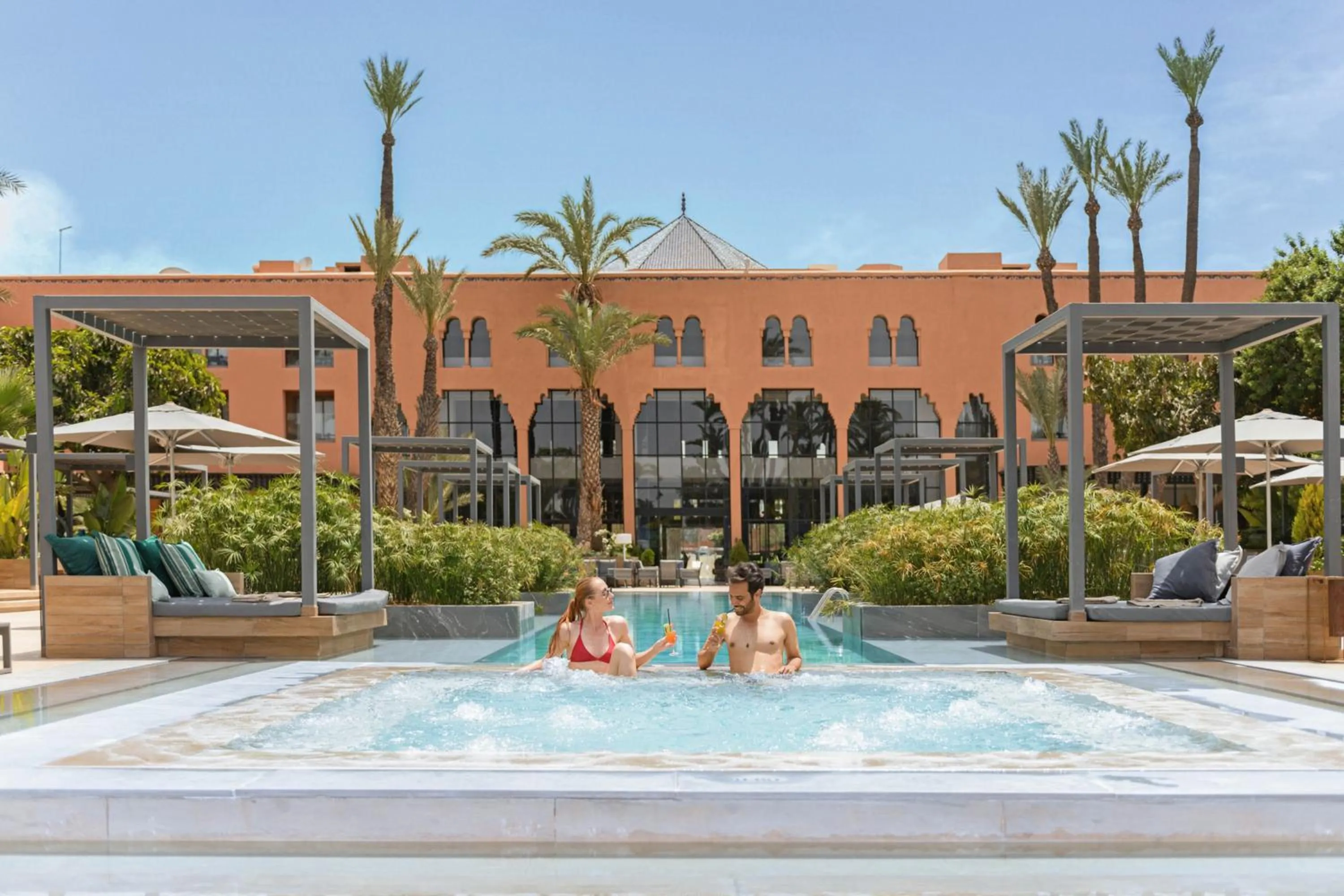 Swimming pool in Hotel Riu Tikida Garden - Adults Only - All Inclusive