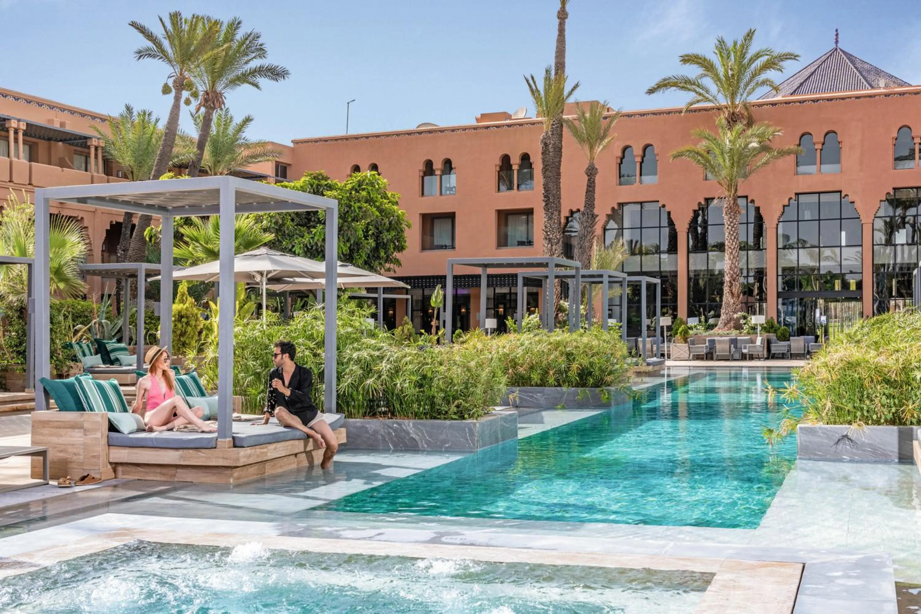 Swimming pool in Hotel Riu Tikida Garden - Adults Only - All Inclusive