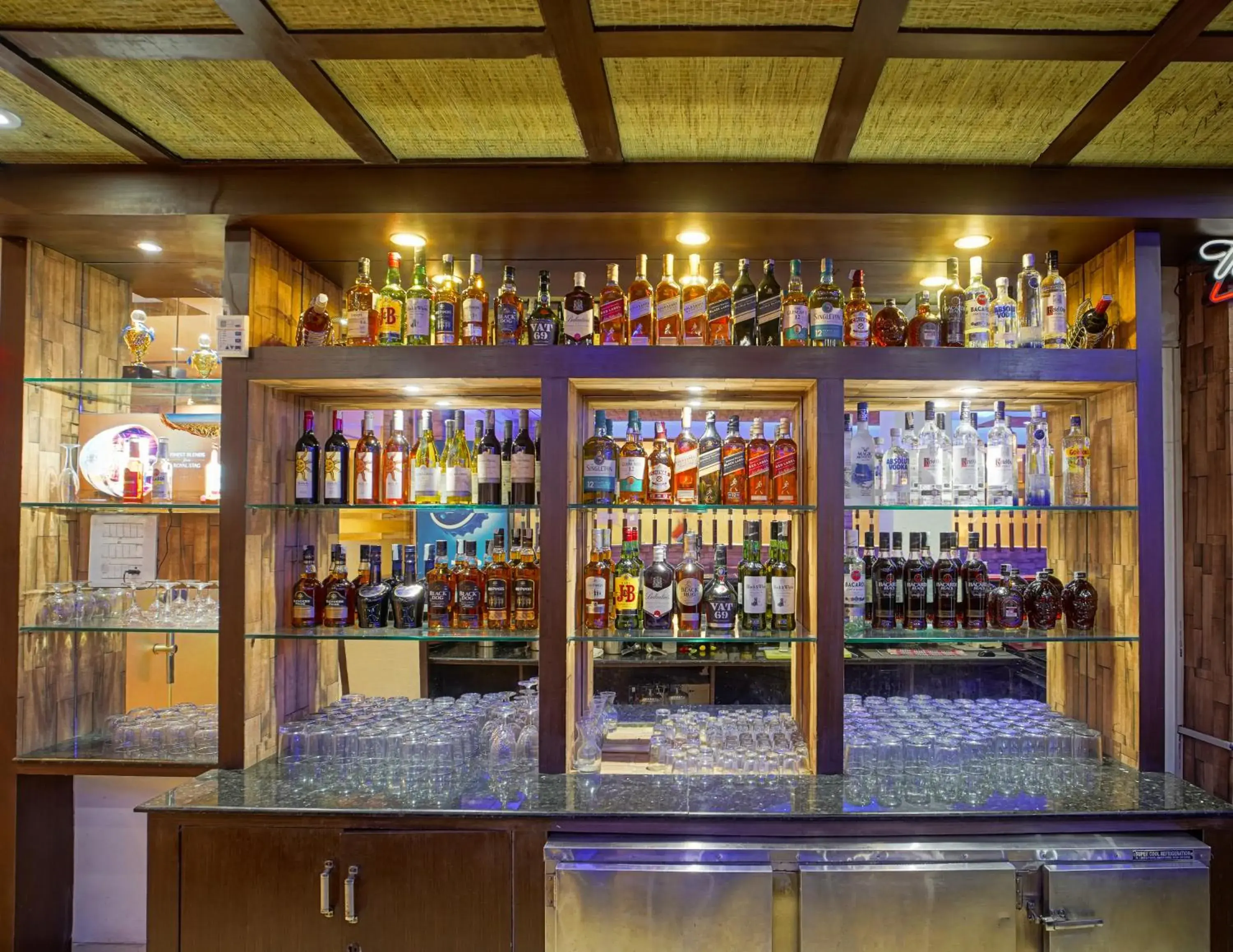Lounge or bar in The Grand Shiva Resort and Spa Lounge or bar in The Grand Shiva Resort and Spa