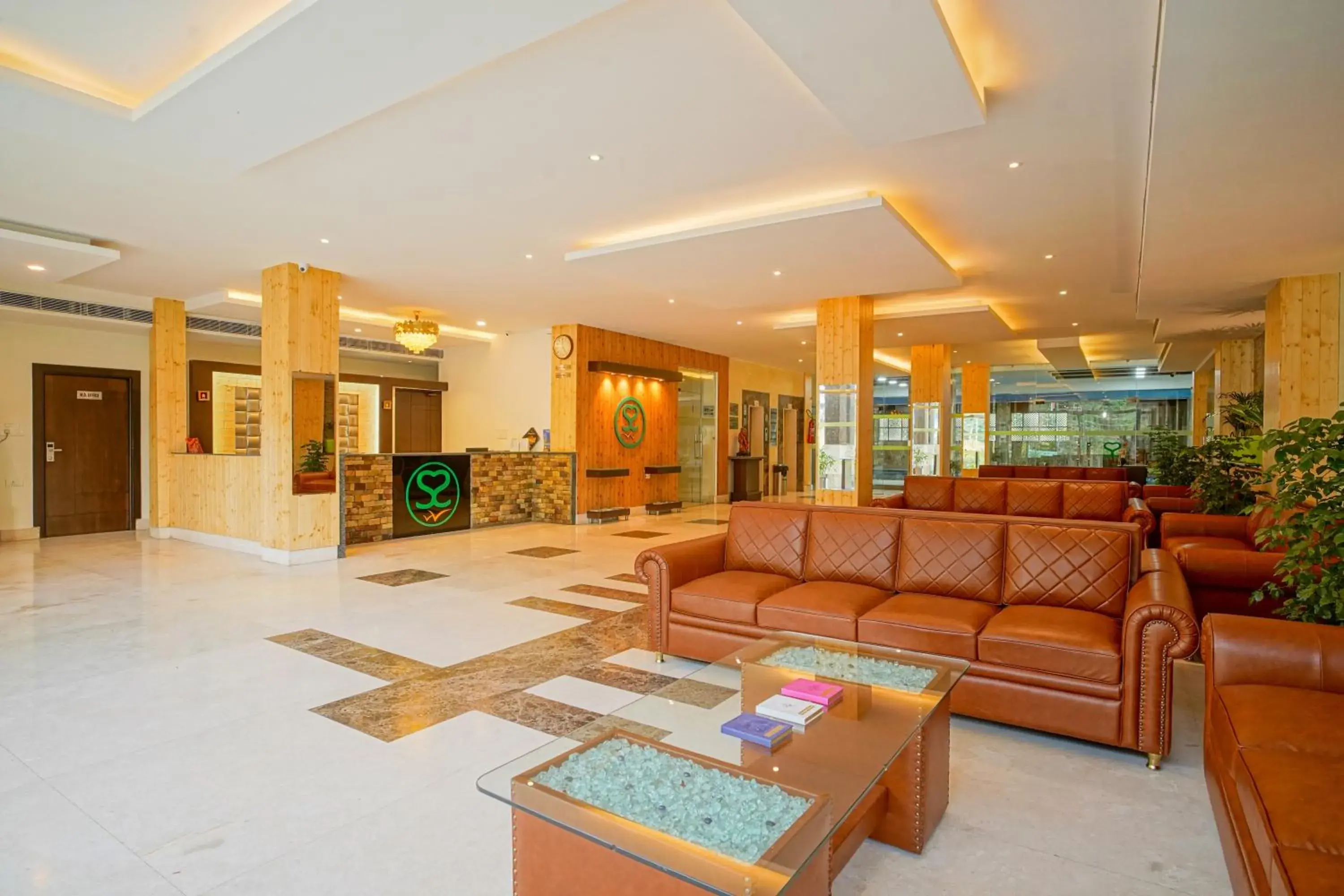 Living room in The Grand Shiva Resort and Spa Living room in The Grand Shiva Resort and Spa