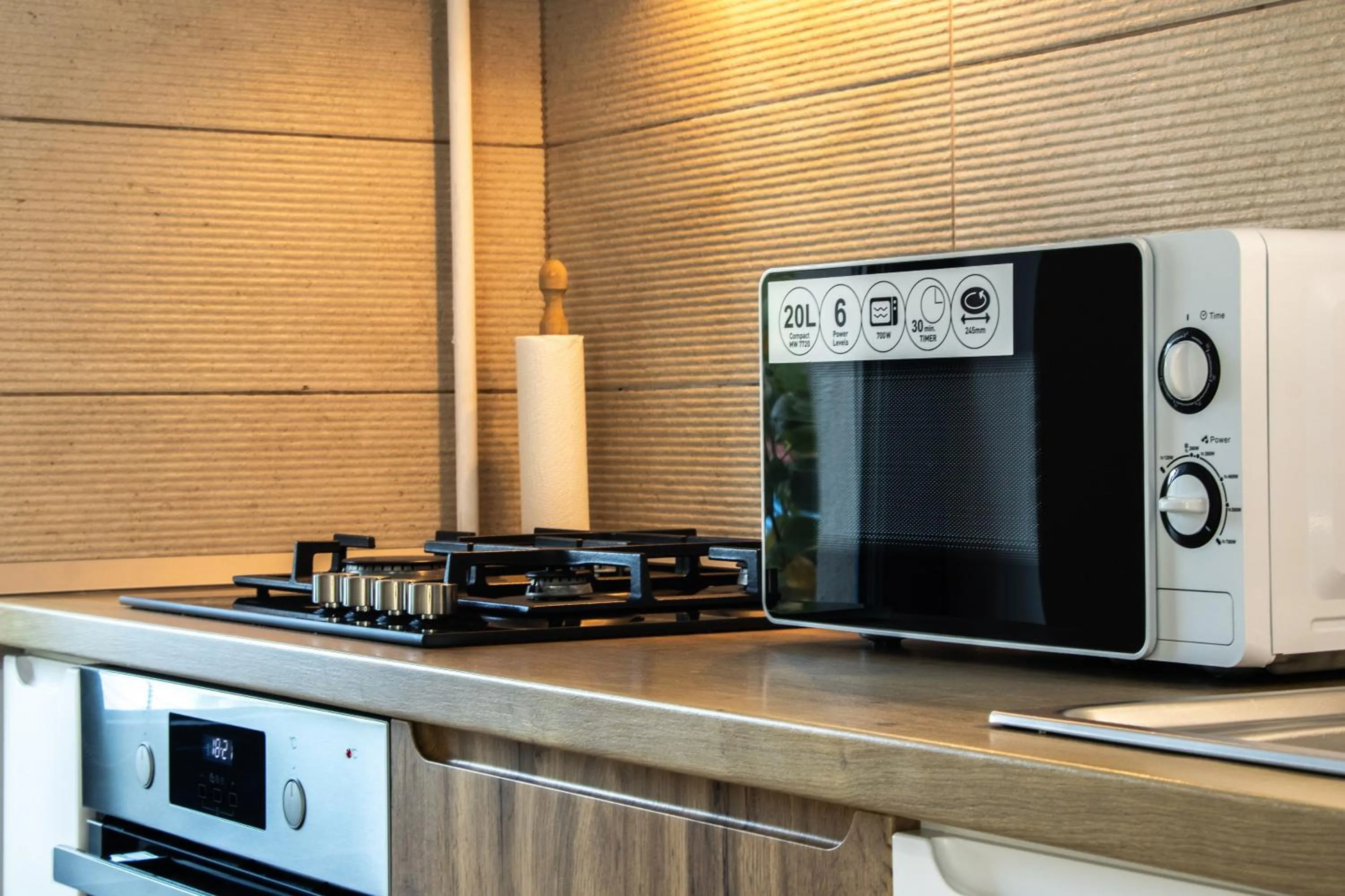 Kitchen or kitchenette in Clement Apartments