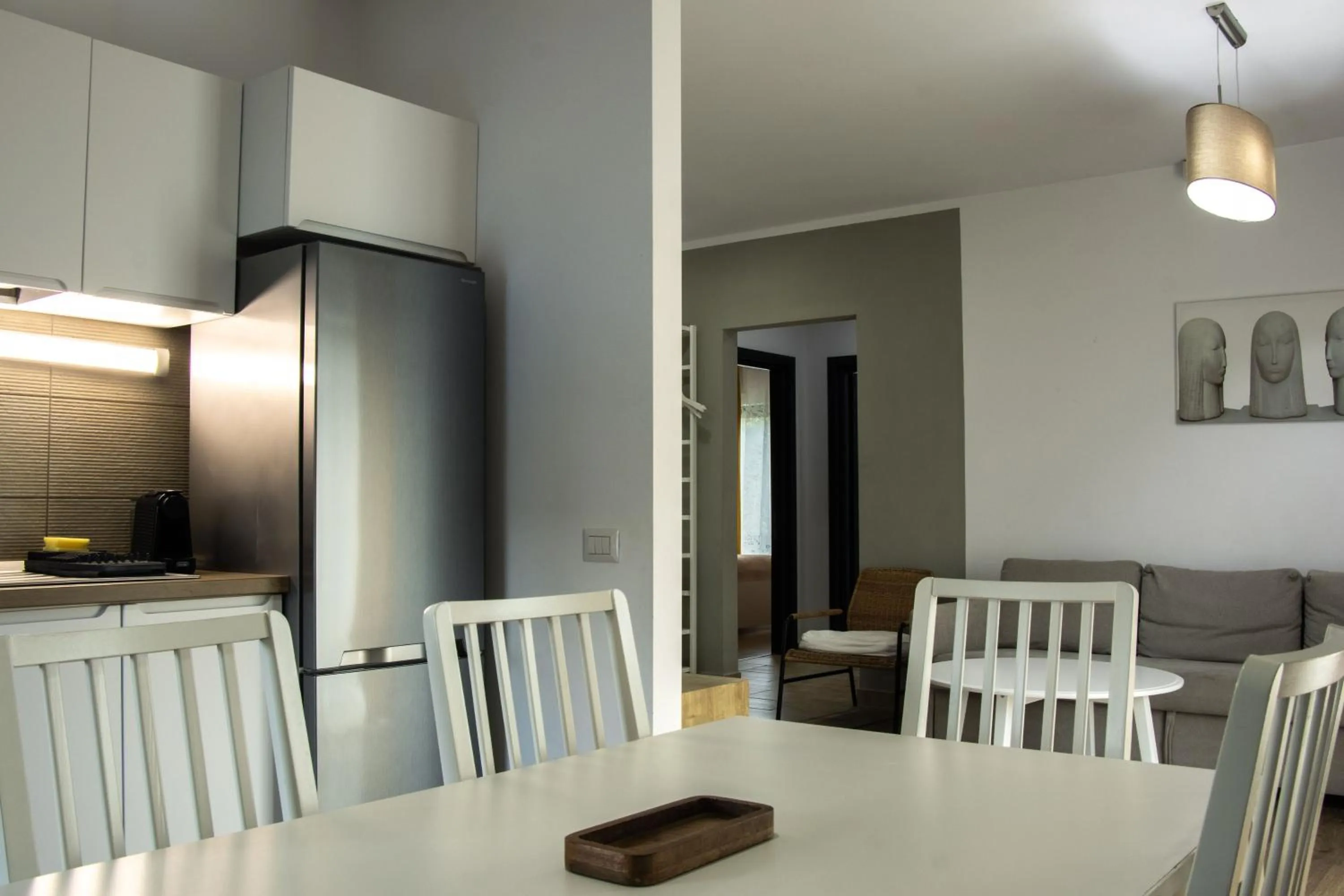 Kitchen or kitchenette in Clement Apartments