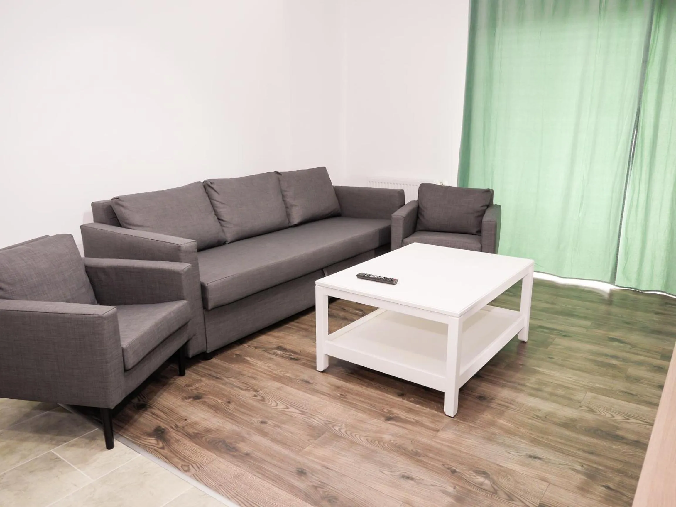 Living room in Clement Apartments