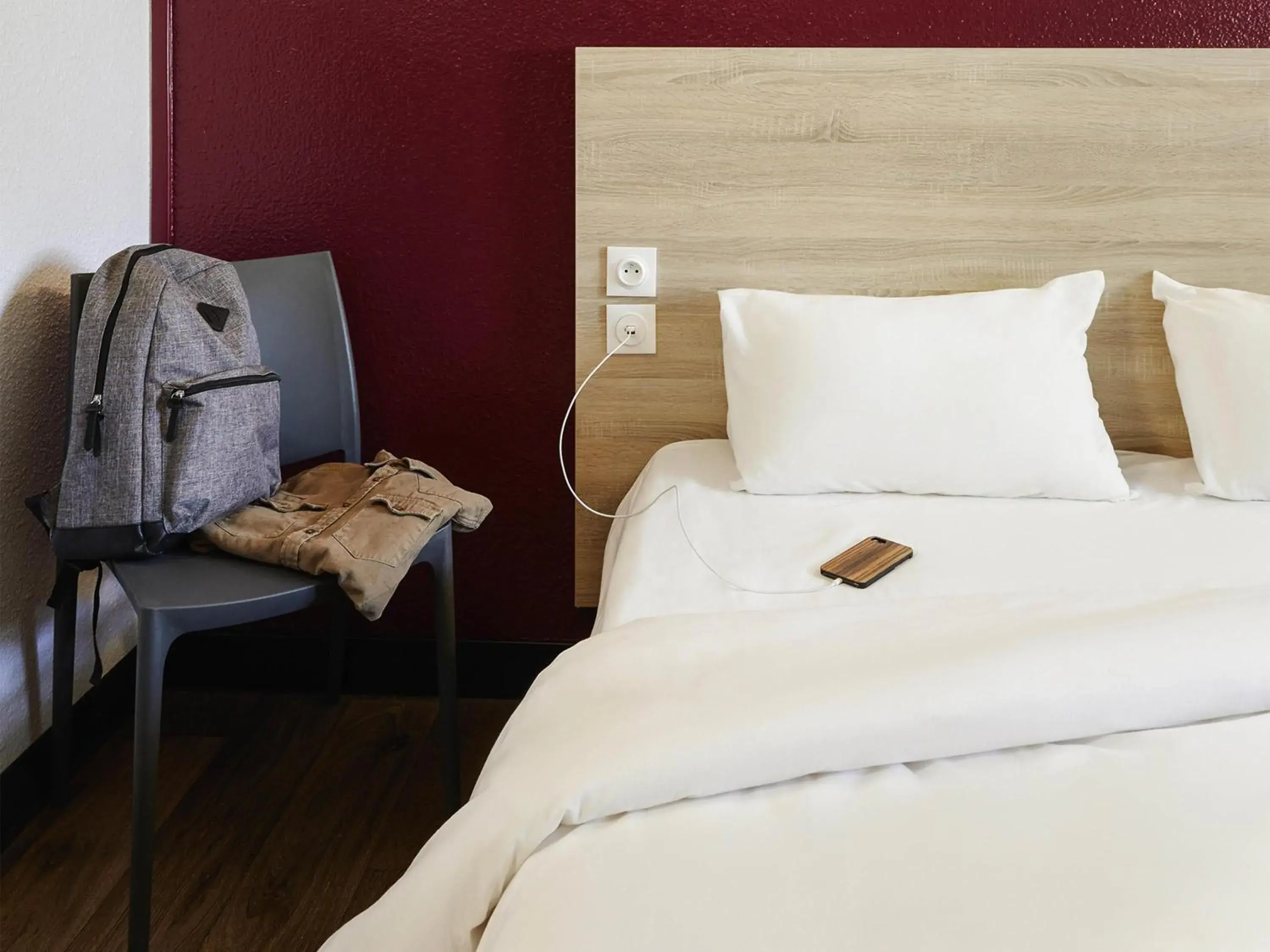 Bedroom, Bed in hotelF1 Cholet Bedroom, Bed in hotelF1 Cholet