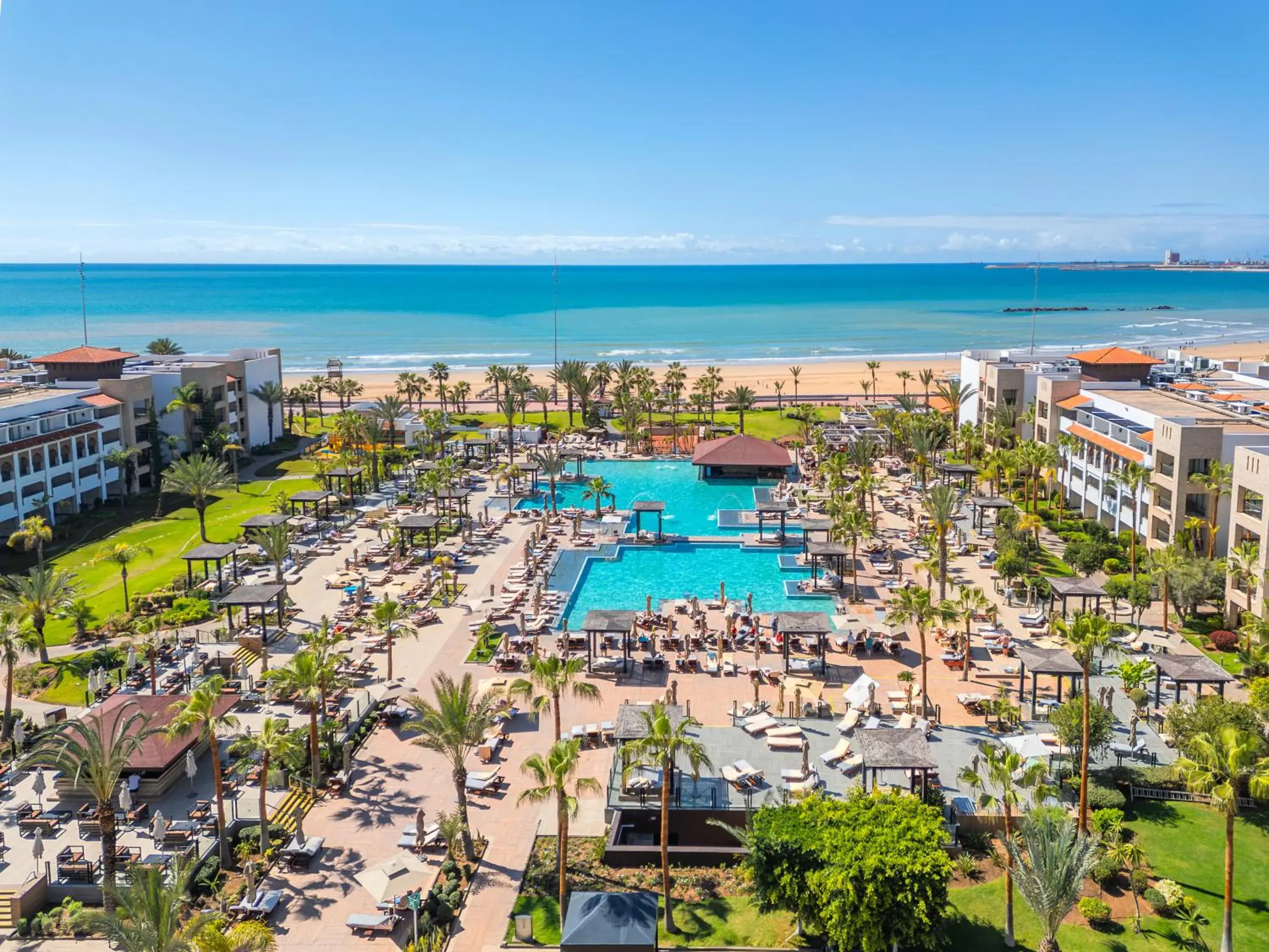 Bird's eye view in Hotel Riu Palace Tikida Agadir - All Inclusive Bird's eye view in Hotel Riu Palace Tikida Agadir - All Inclusive