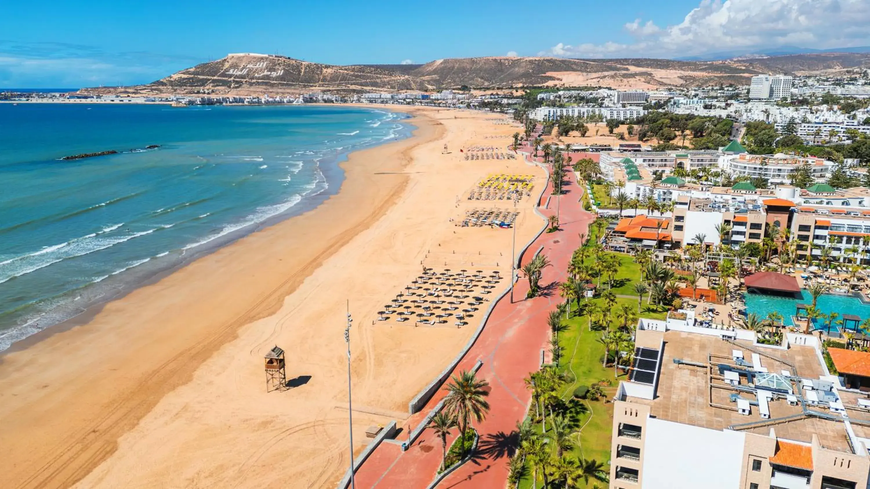 Bird's eye view in Hotel Riu Palace Tikida Agadir - All Inclusive Bird's eye view in Hotel Riu Palace Tikida Agadir - All Inclusive