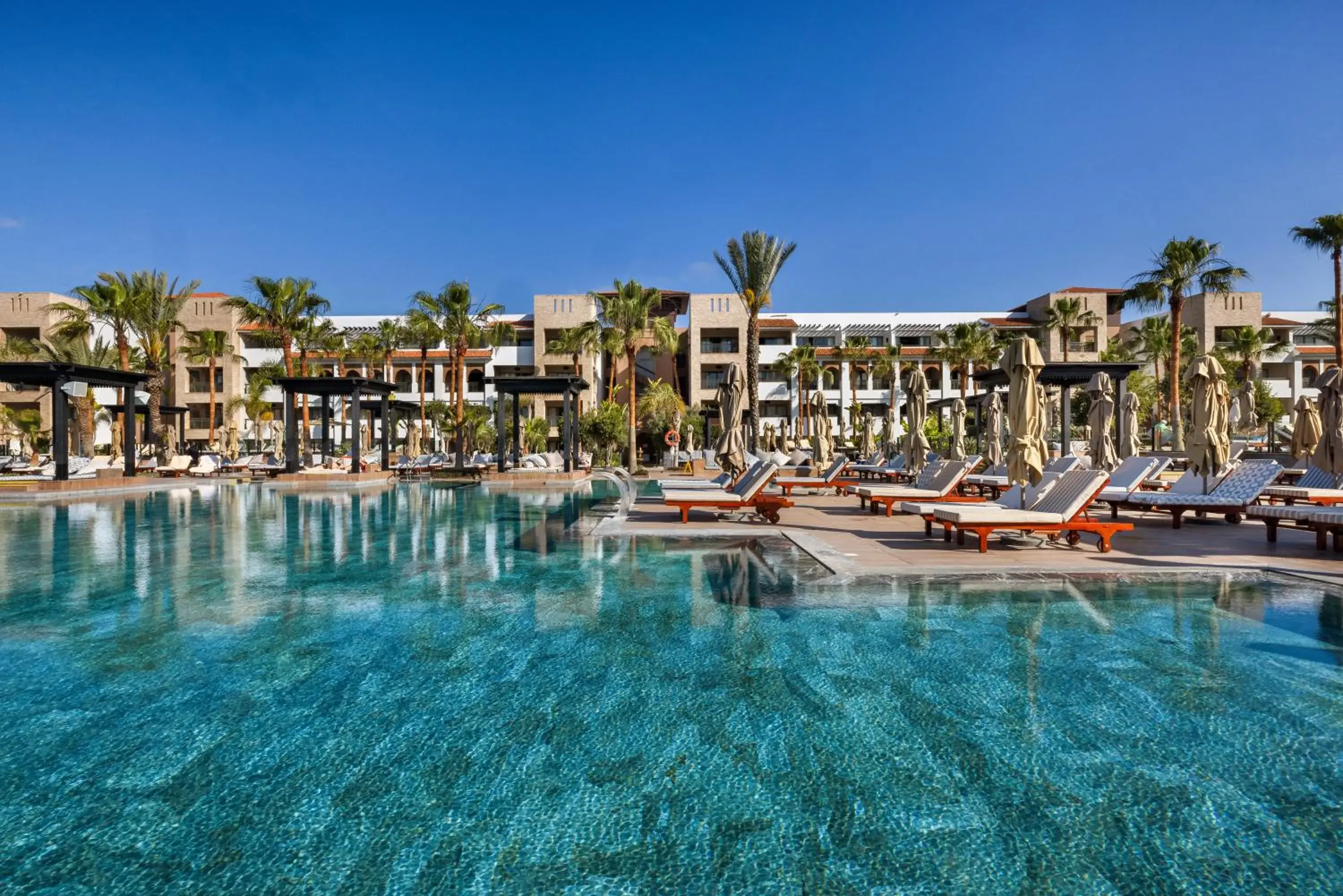 Swimming pool in Hotel Riu Palace Tikida Agadir - All Inclusive Swimming pool in Hotel Riu Palace Tikida Agadir - All Inclusive