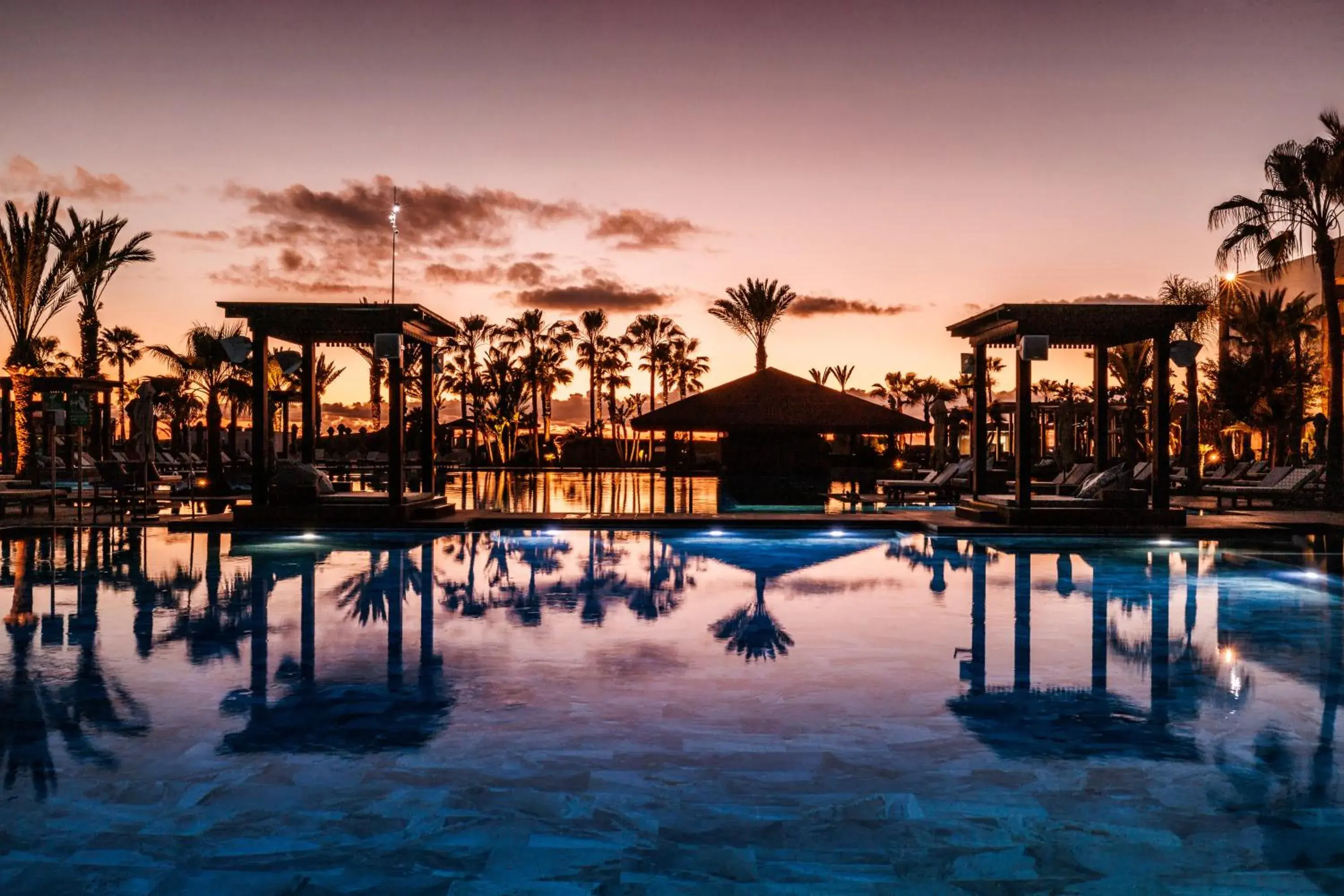 Swimming pool in Hotel Riu Palace Tikida Agadir - All Inclusive Swimming pool in Hotel Riu Palace Tikida Agadir - All Inclusive