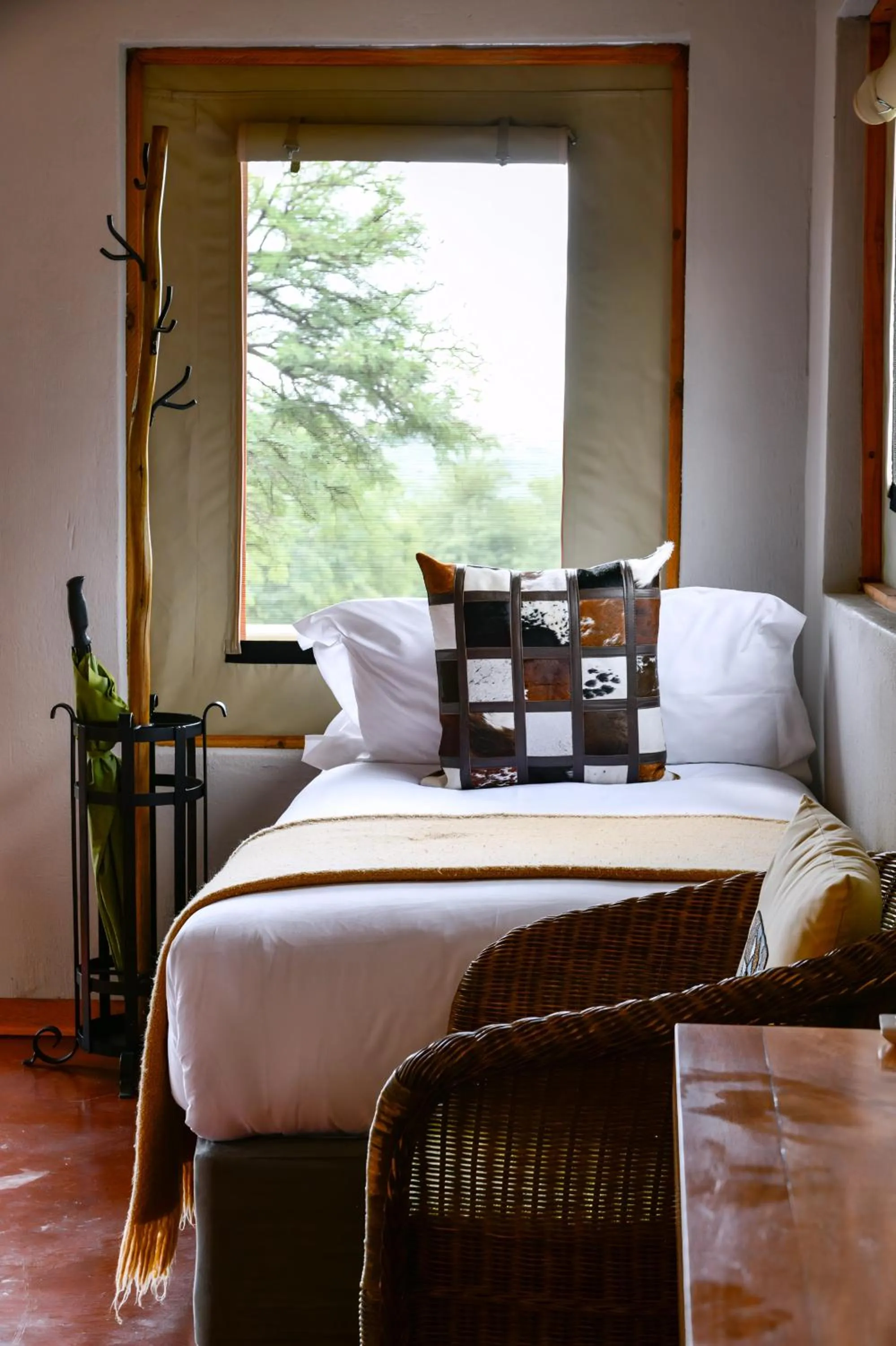 Bed in The Springbok Lodge