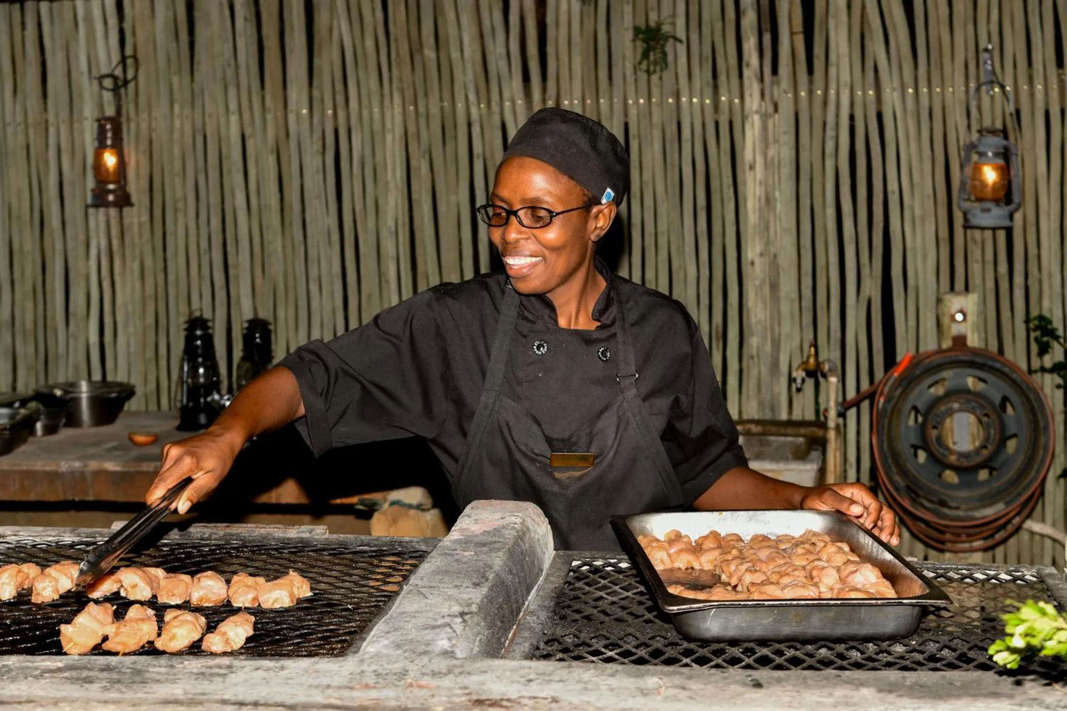Dining area in The Springbok Lodge