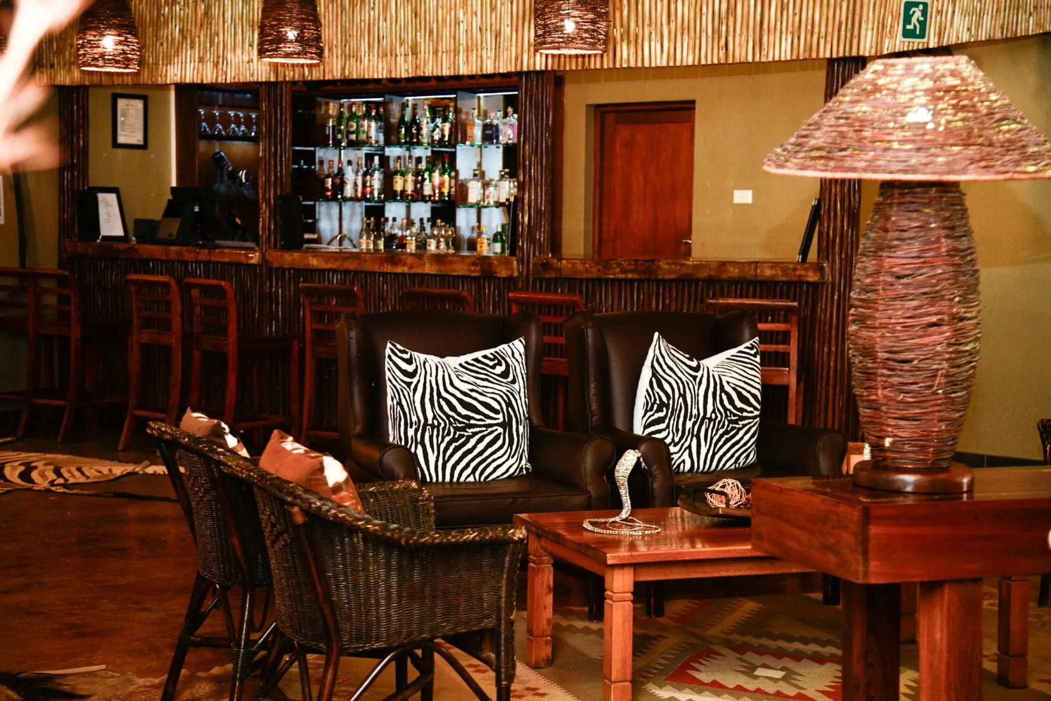 Lounge or bar in The Springbok Lodge