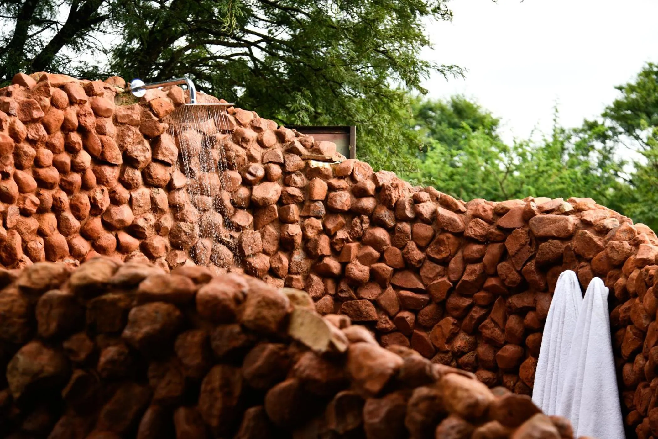 Shower in The Springbok Lodge