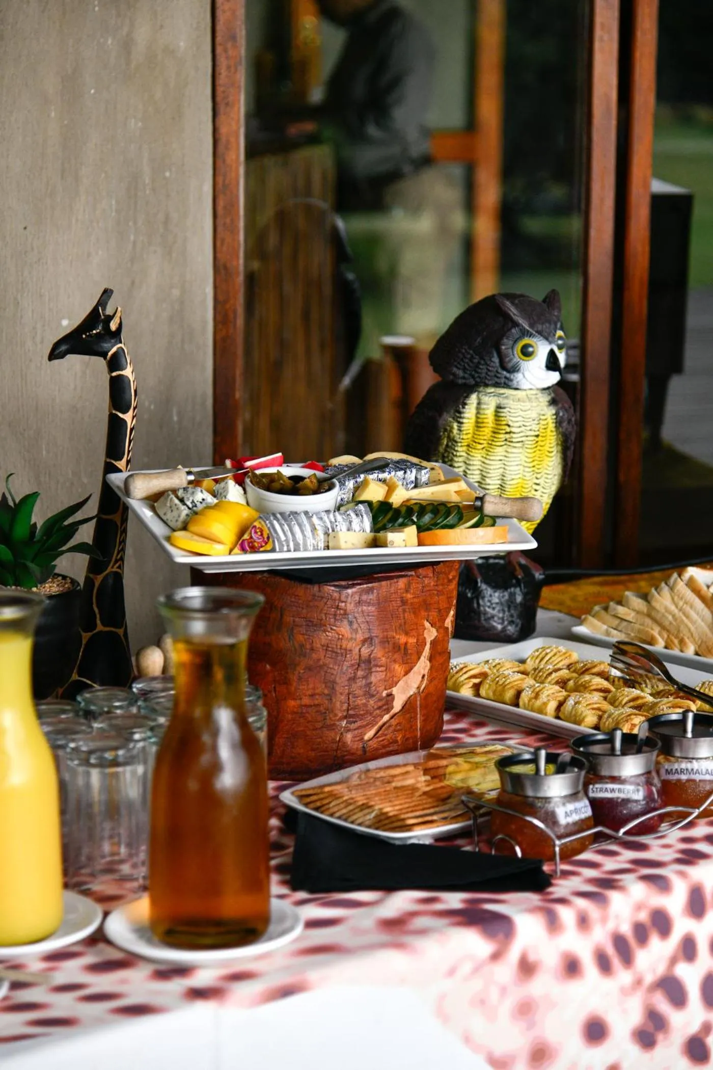 Food close-up in The Springbok Lodge