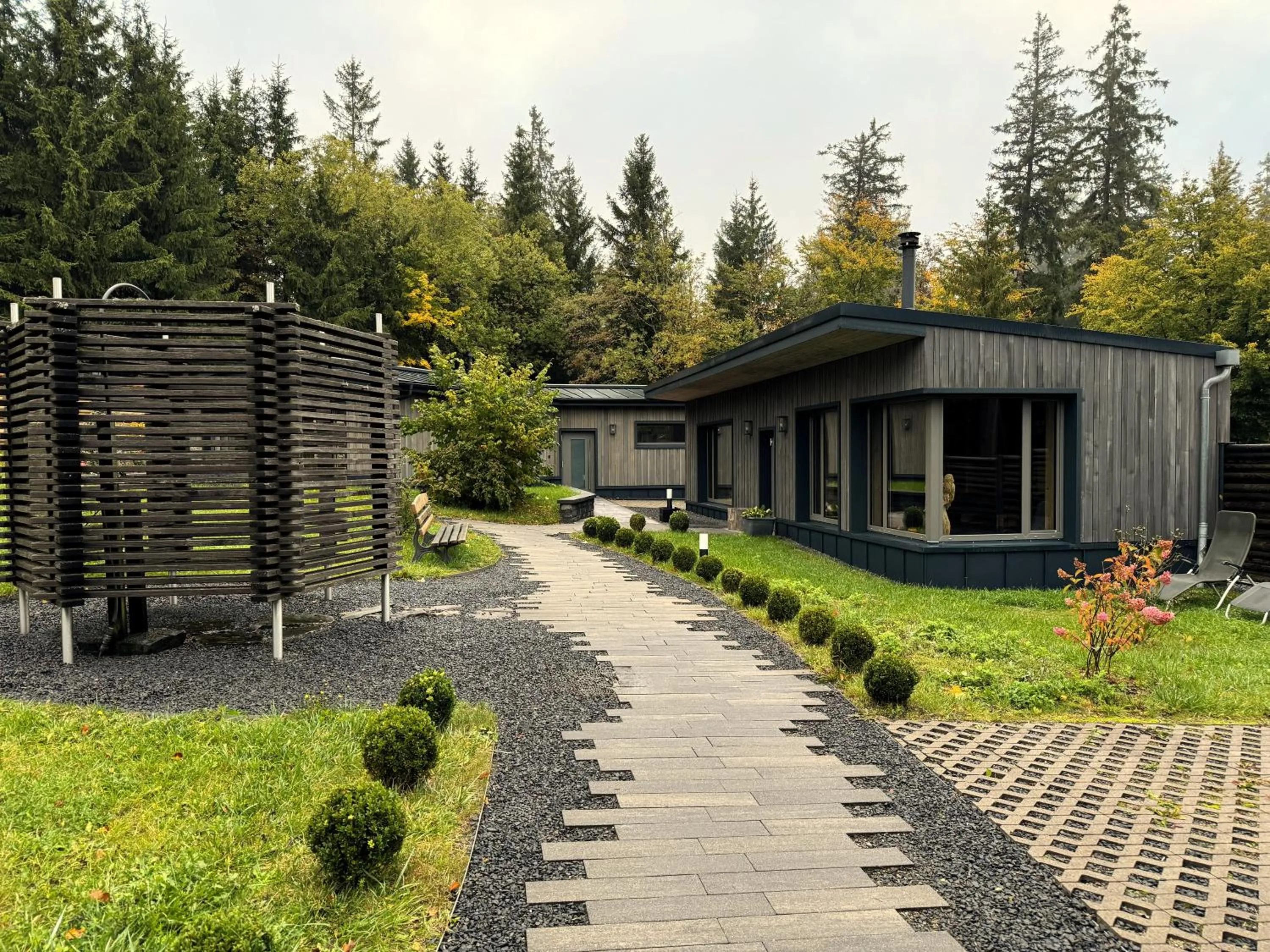 Sauna in BERG & SPA HOTEL GABELBACH