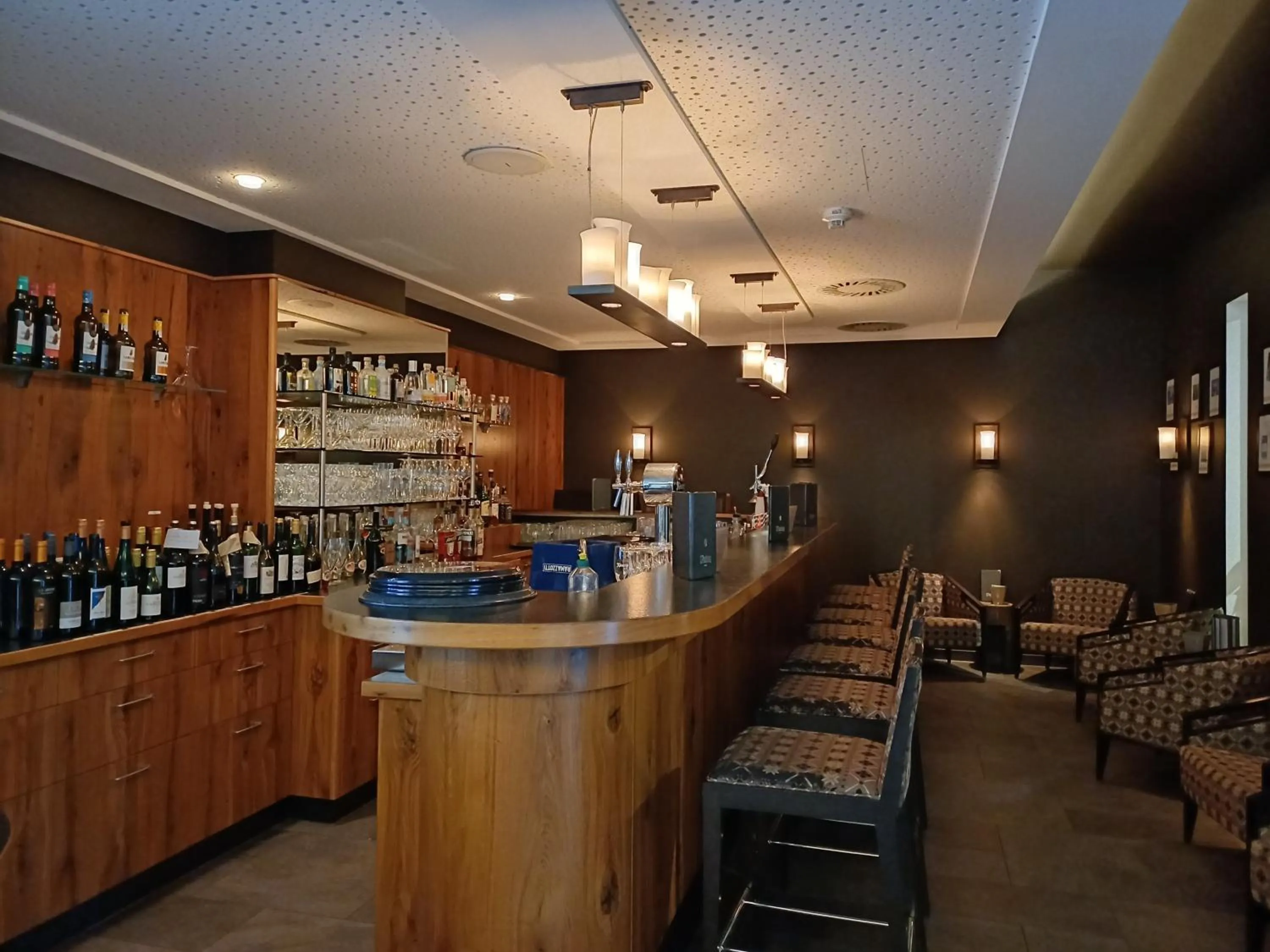 Lounge or bar in BERG & SPA HOTEL GABELBACH