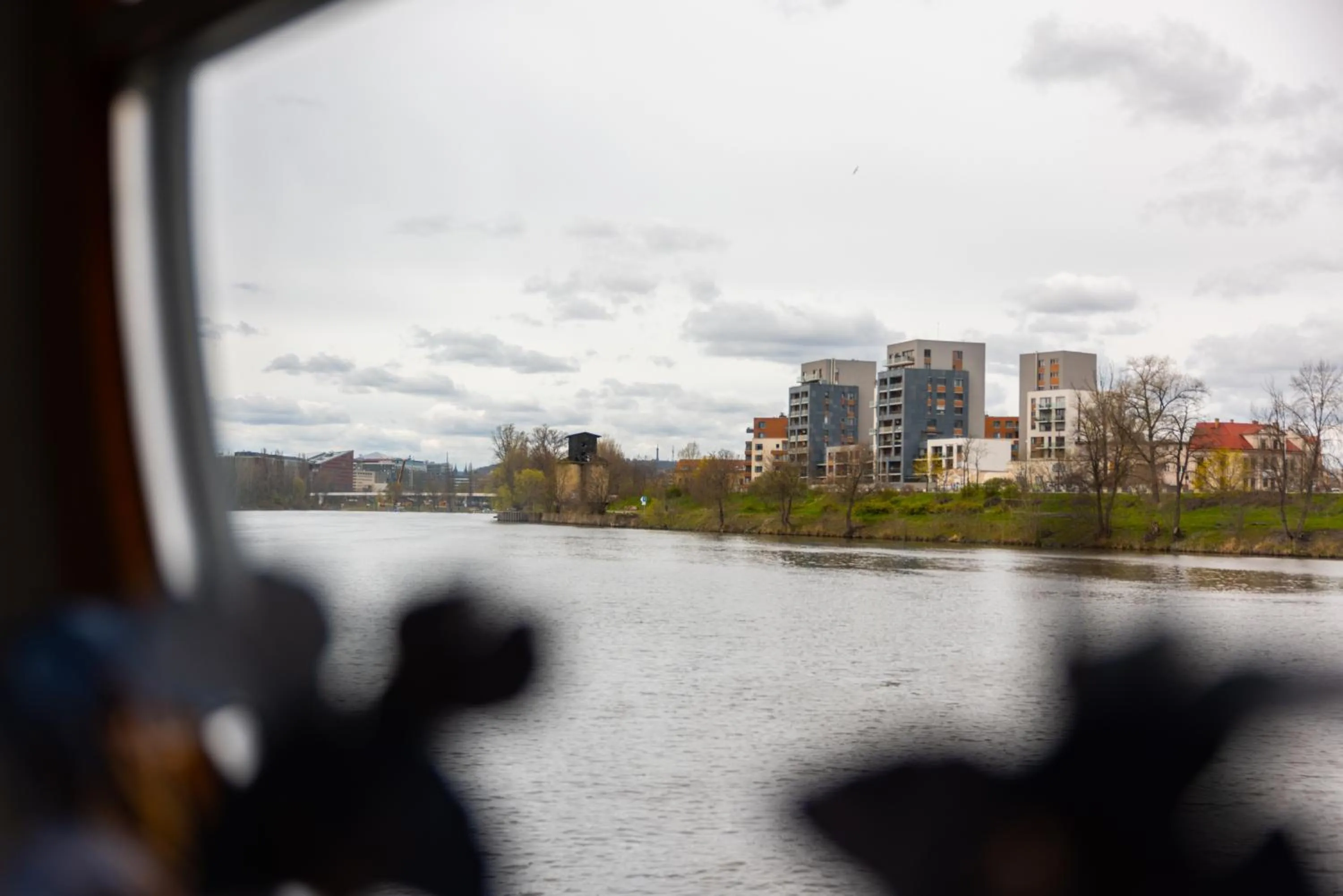 City view in Botel Marina