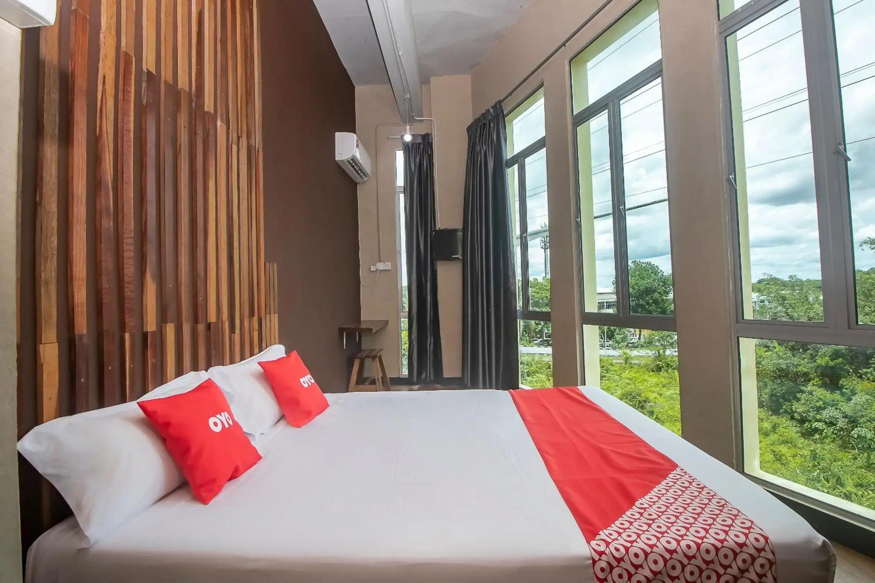 Bedroom, Bed in Hotel O Hi Inn 3 Bedroom, Bed in Hotel O Hi Inn 3