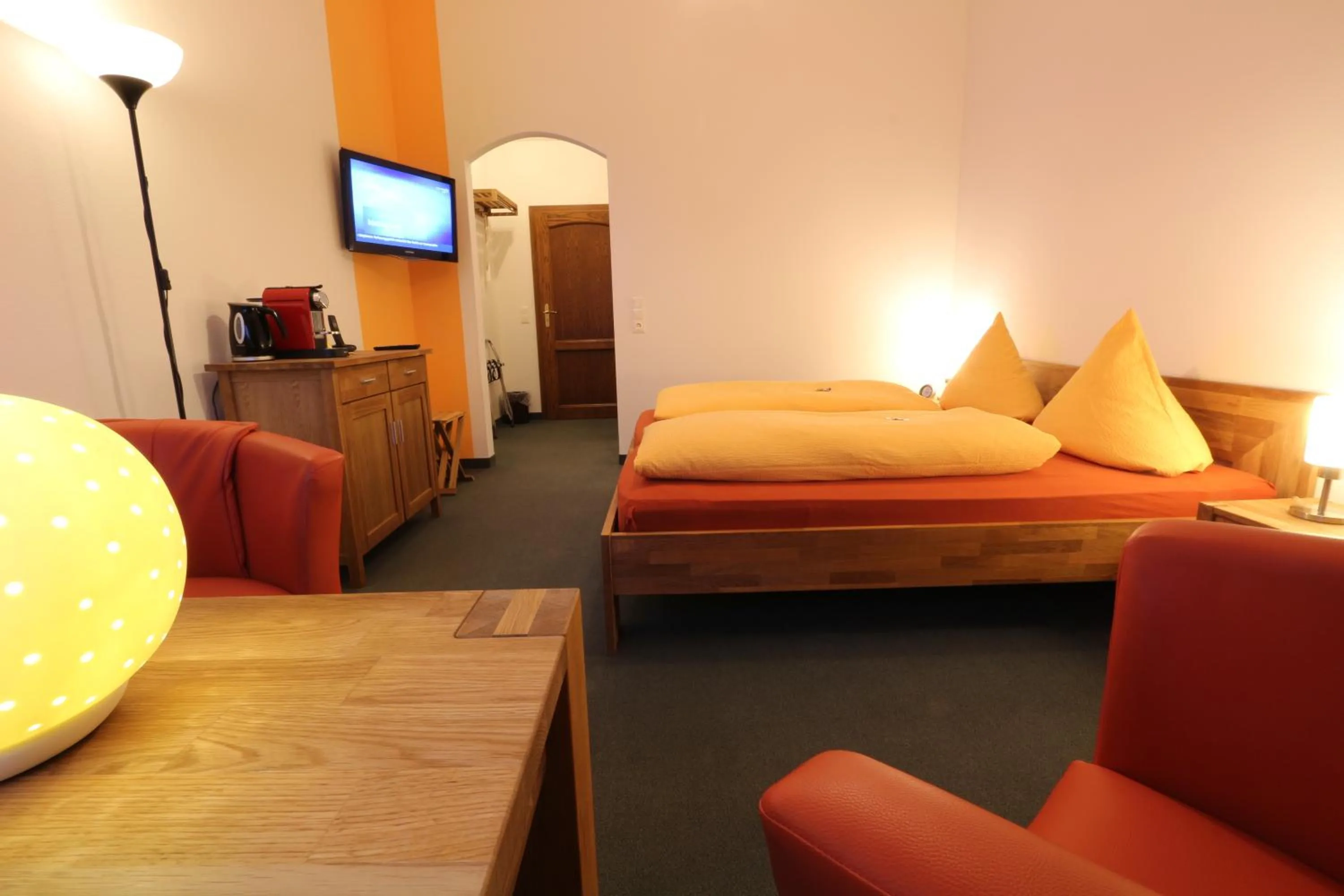 Bed in Hotel Nordic Spreewald