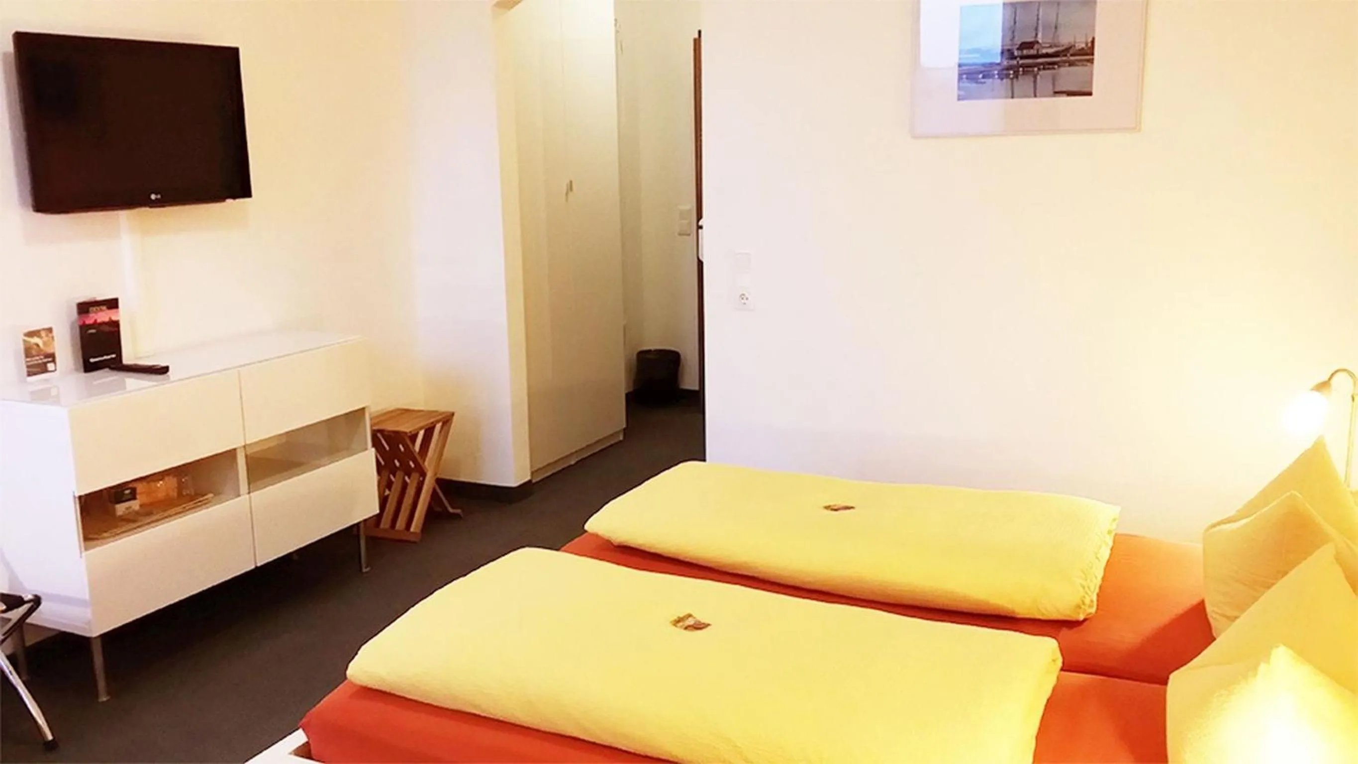 Bed in Hotel Nordic Spreewald