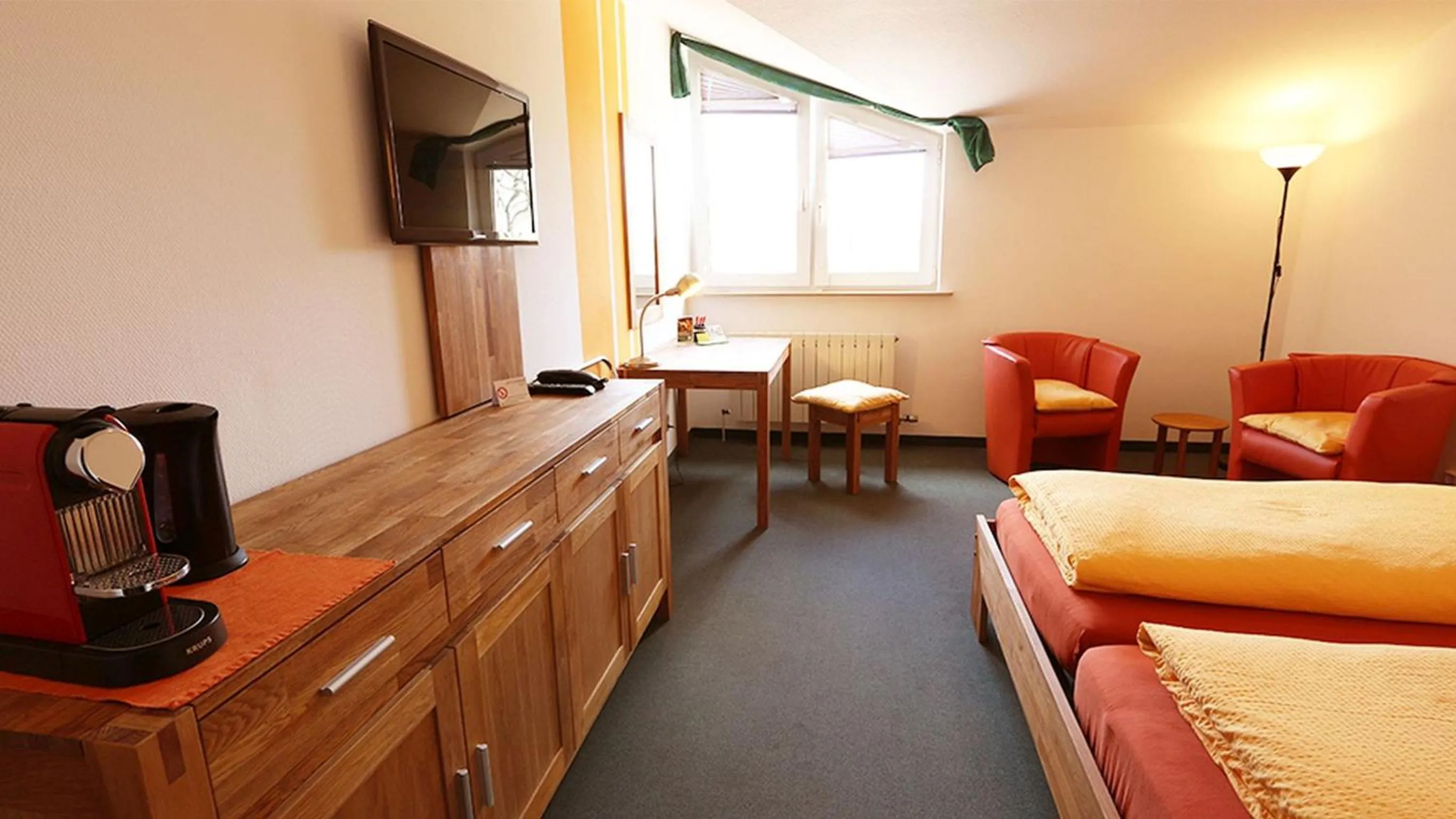 Bed in Hotel Nordic Spreewald