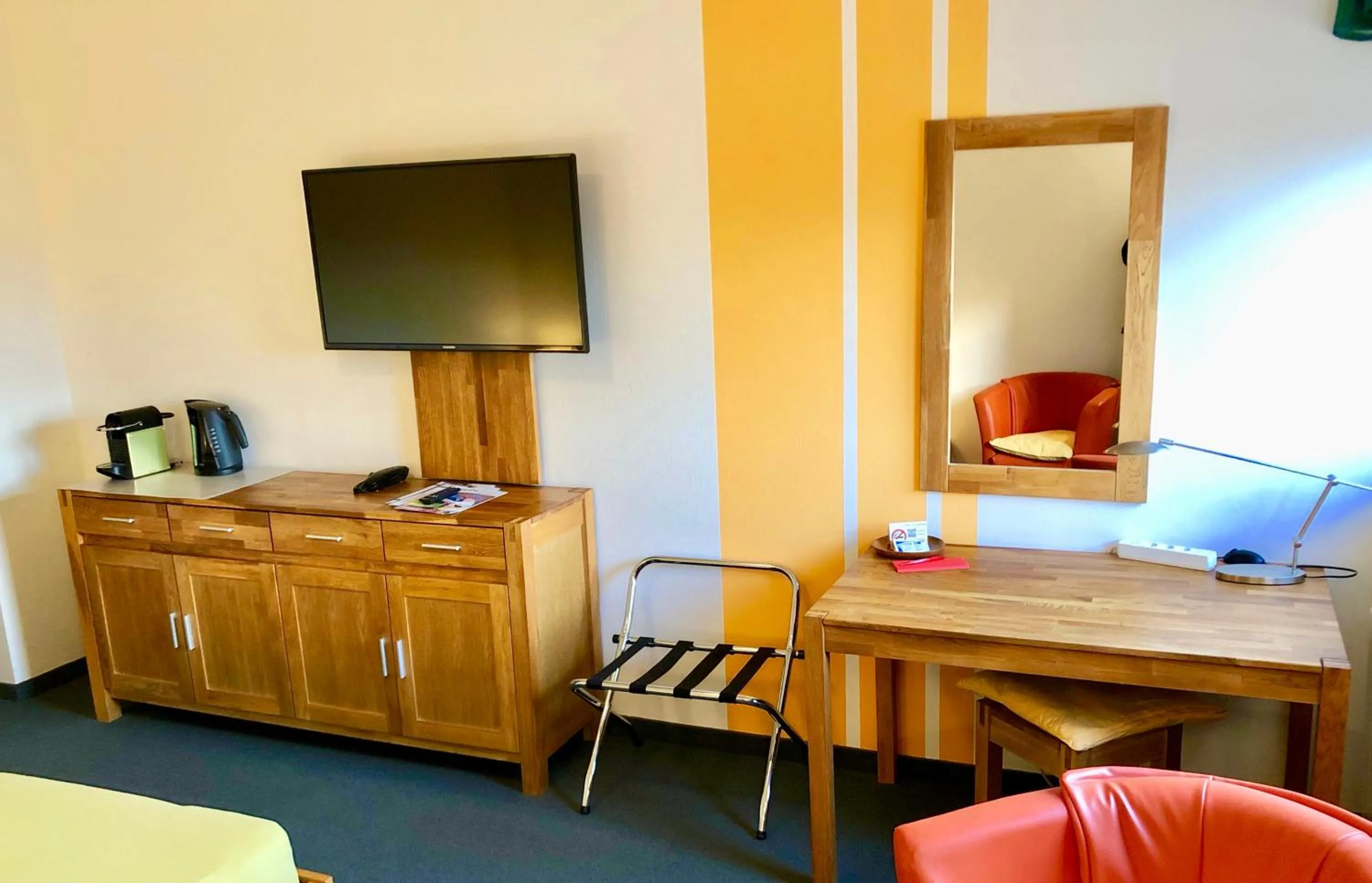 TV and multimedia, Bed in Hotel Nordic Spreewald