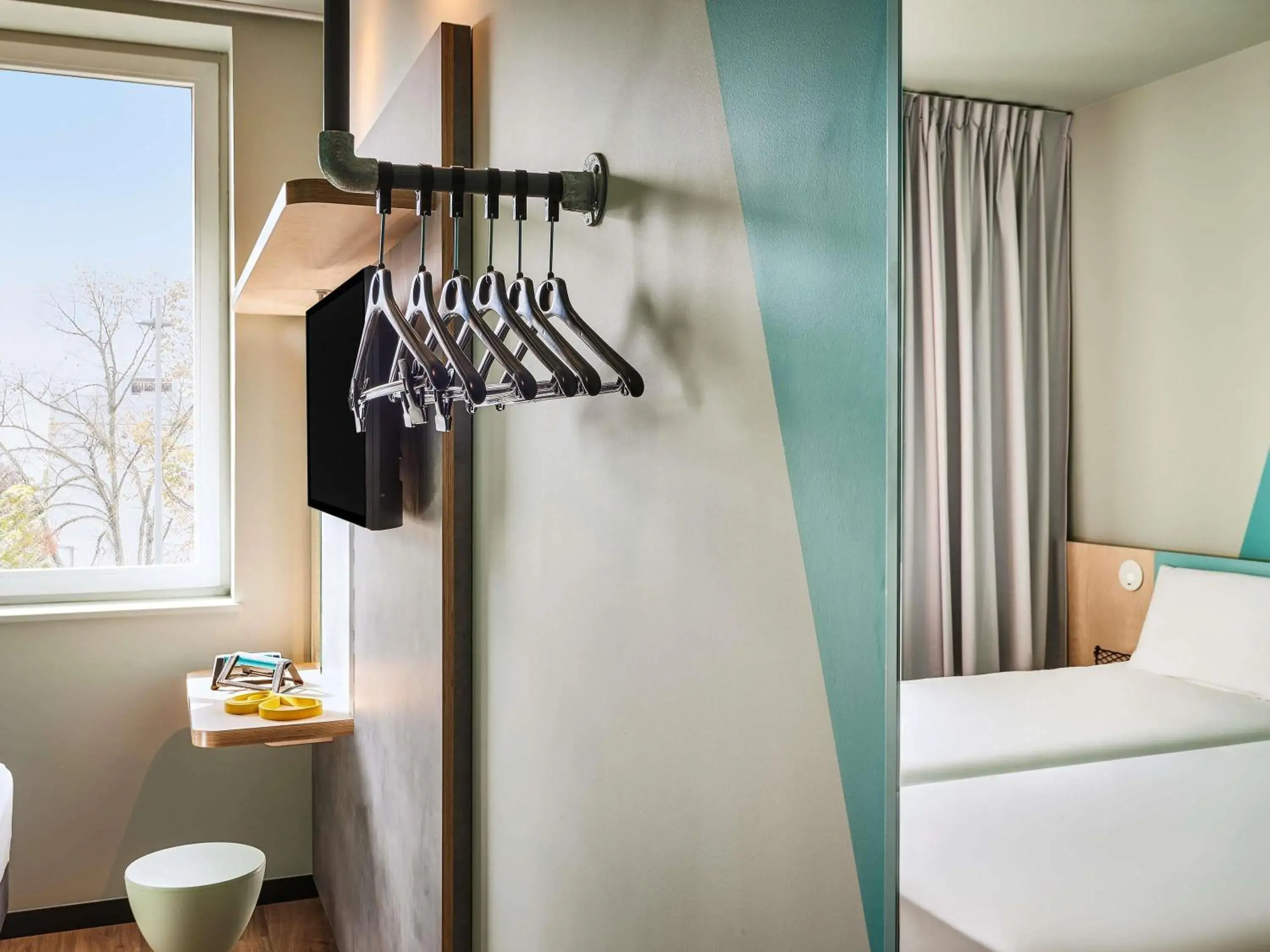 Twin Room in Hôtel Ibis Budget Nantes Ouest Atlantis Couëron Twin Room in Hôtel Ibis Budget Nantes Ouest Atlantis Couëron