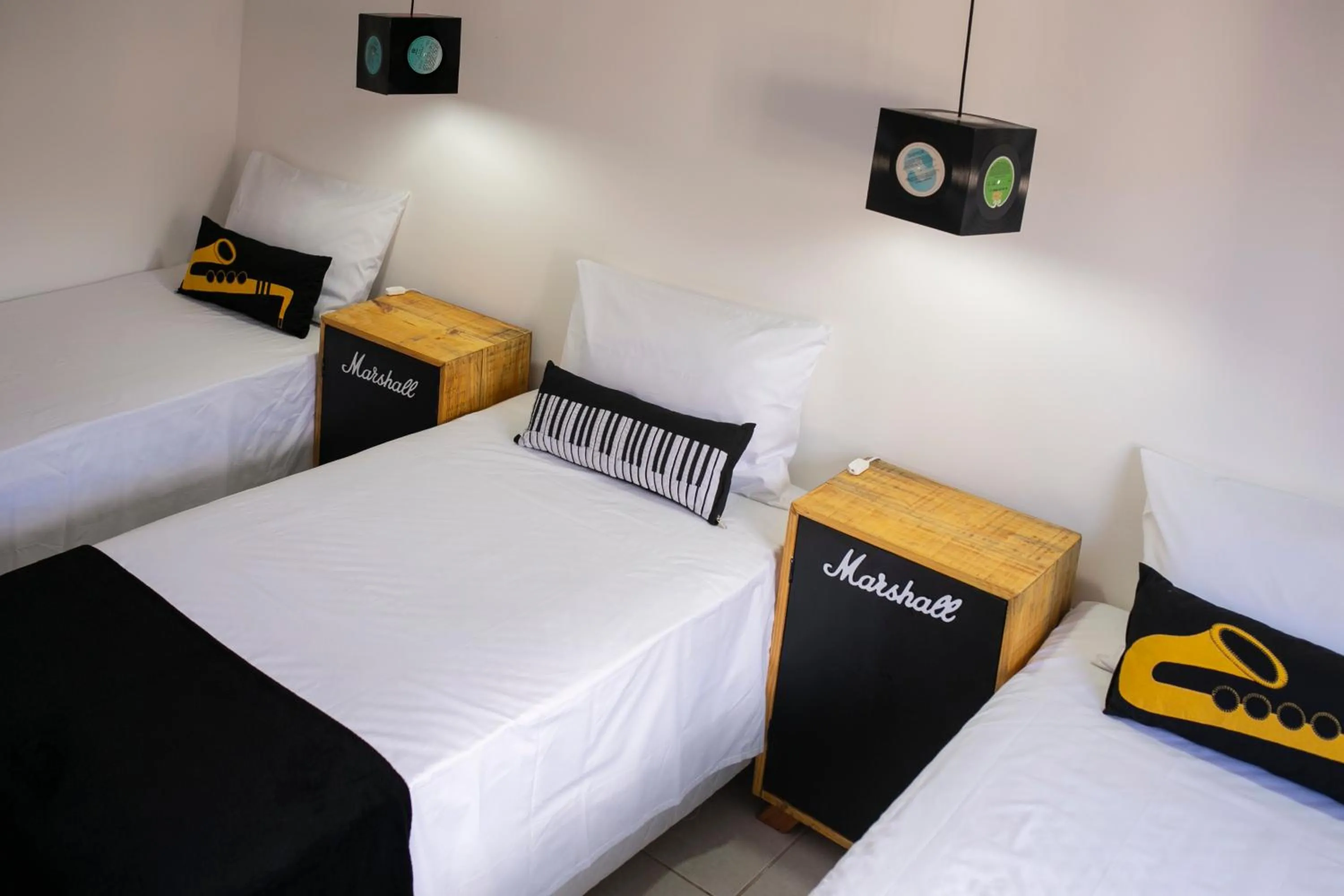 Bed in Pousada Rua de Lazer