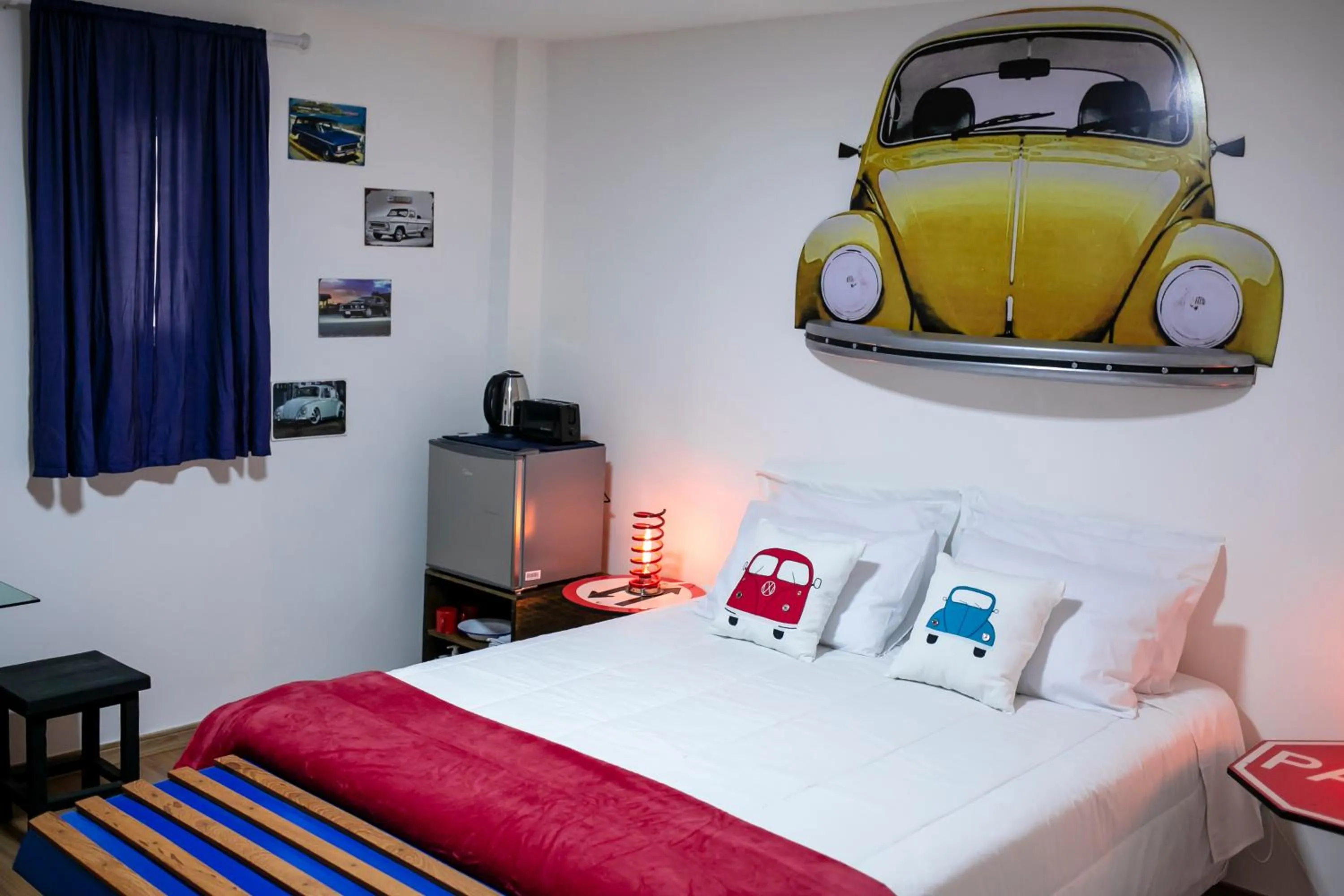 Bed in Pousada Rua de Lazer