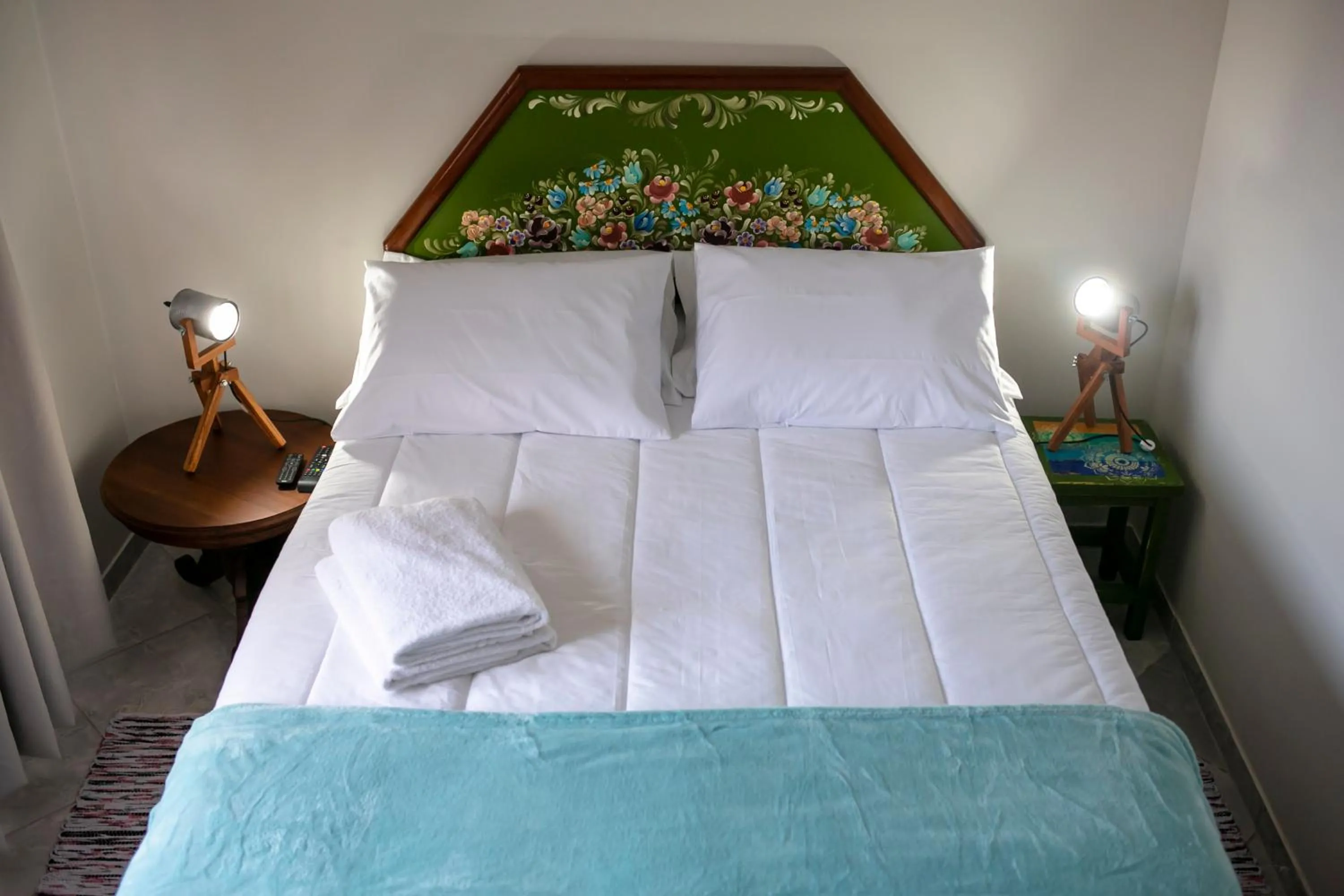 Bed in Pousada Rua de Lazer