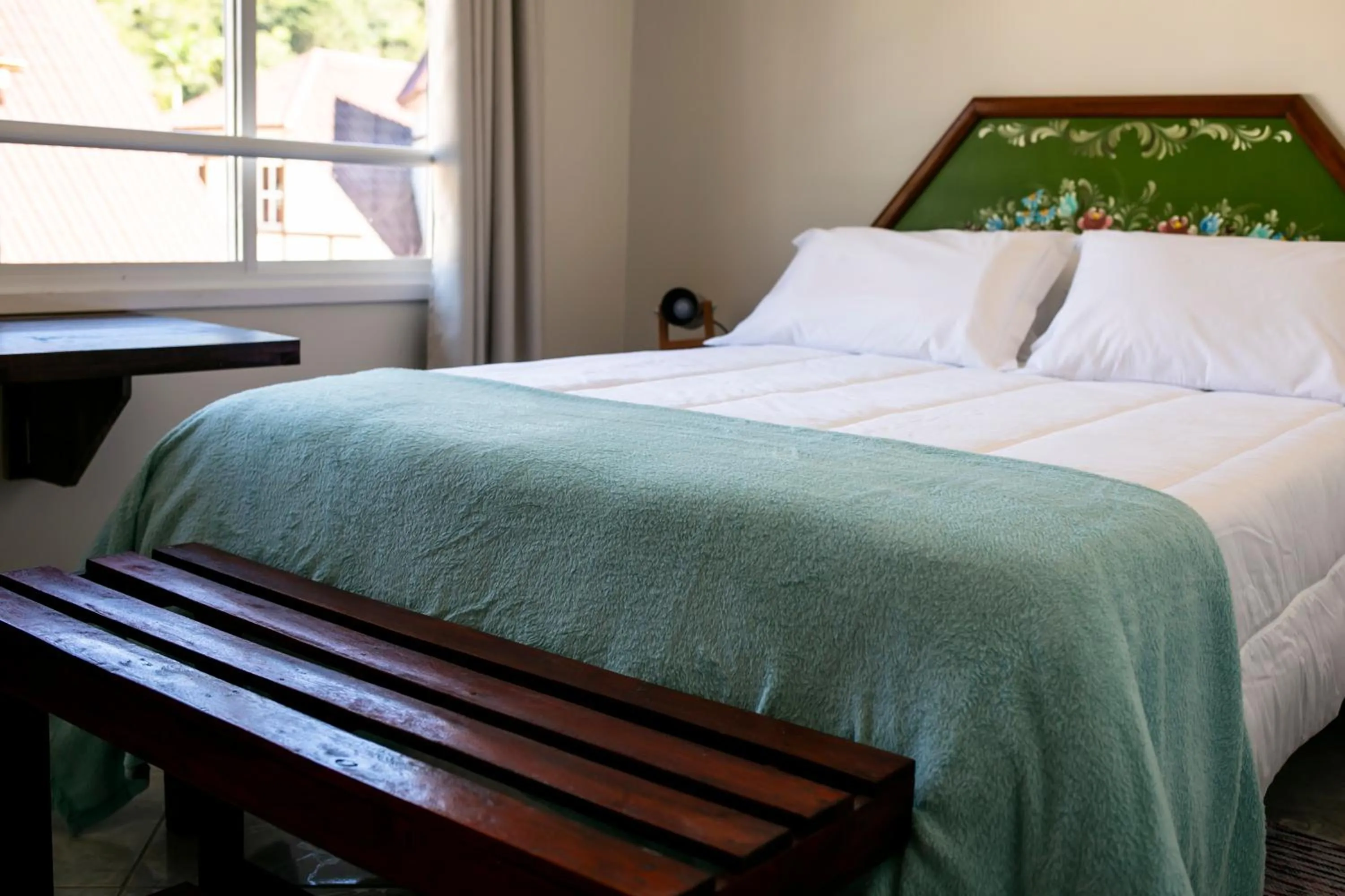 Bed in Pousada Rua de Lazer