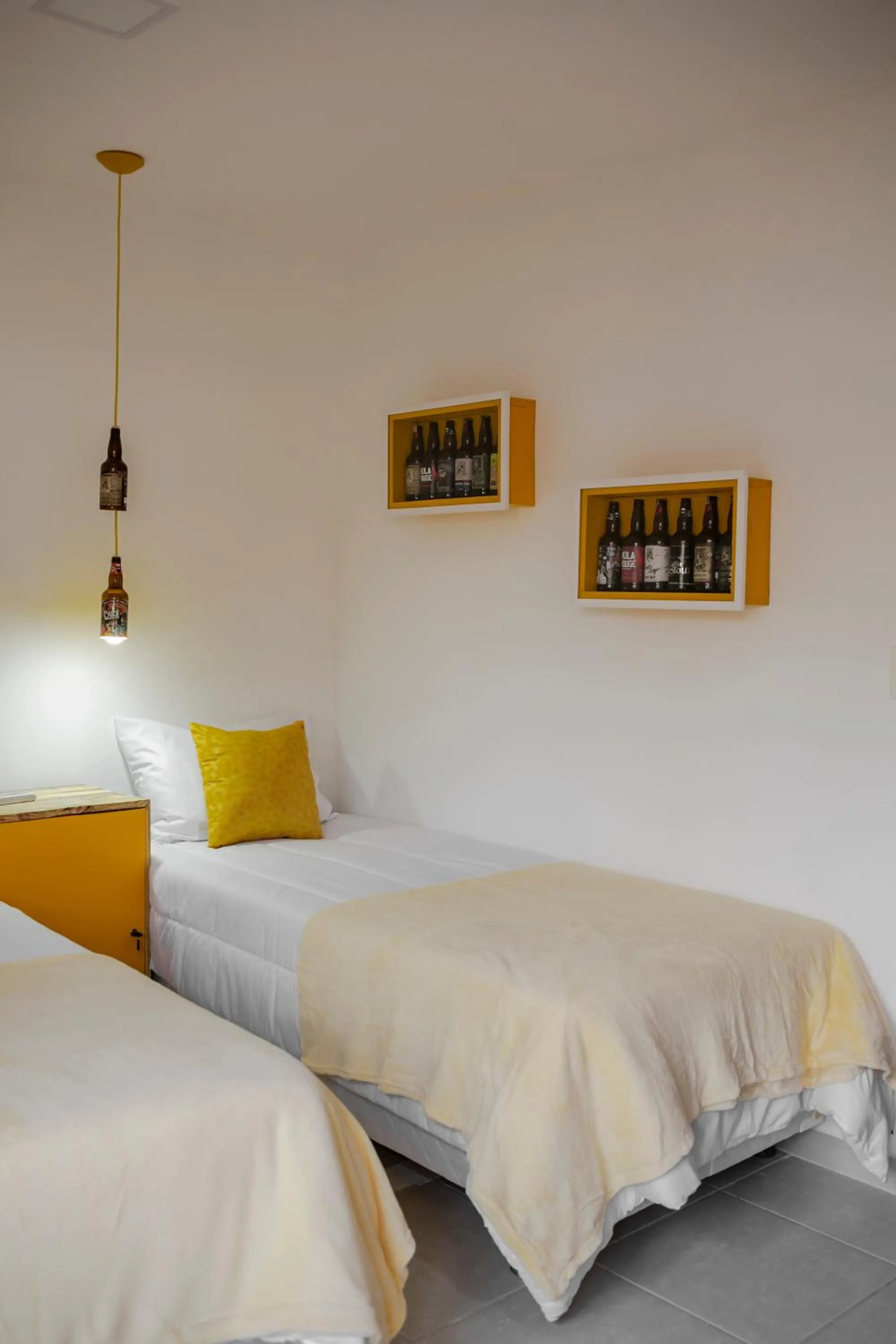 Bed in Pousada Rua de Lazer