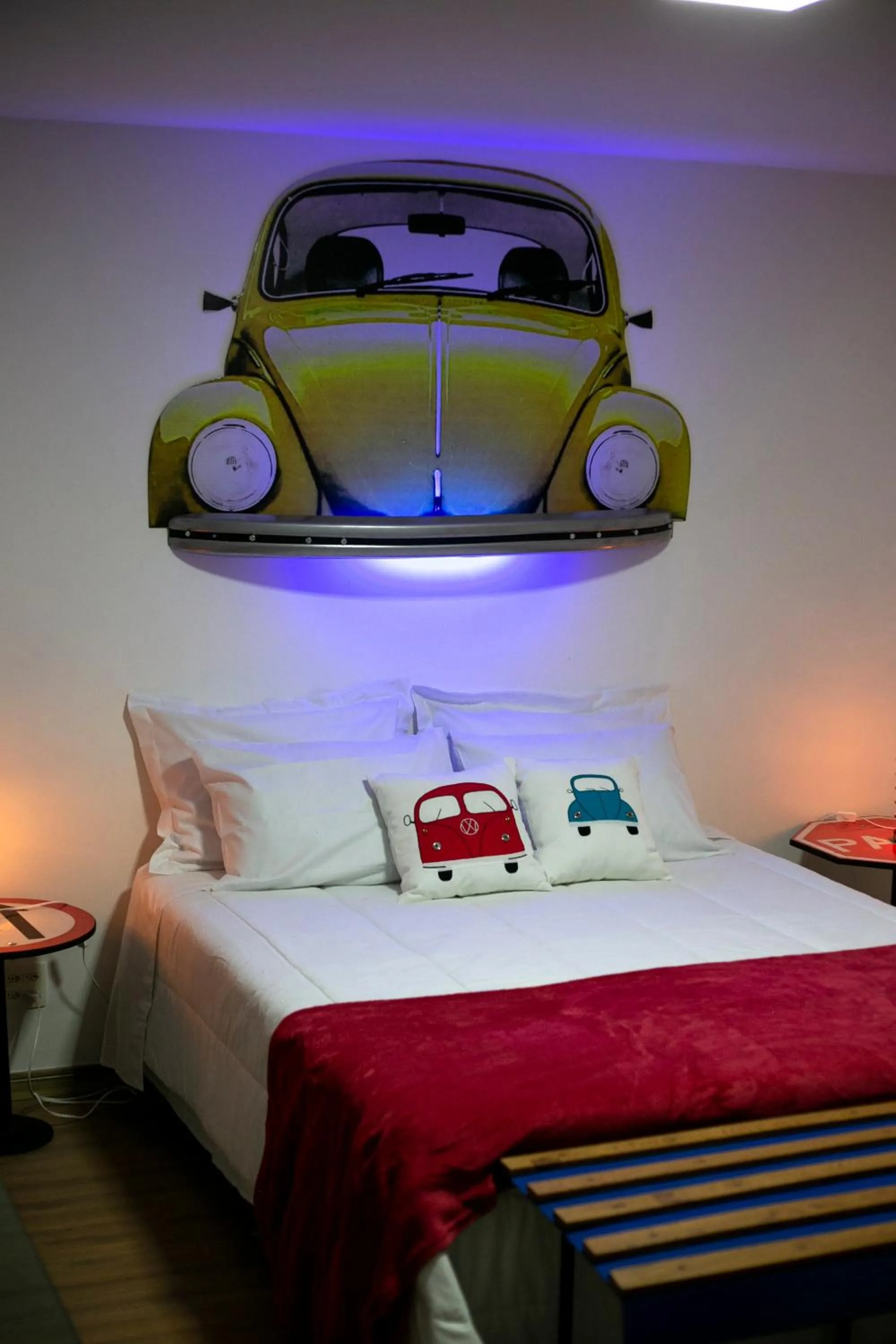 Bed in Pousada Rua de Lazer