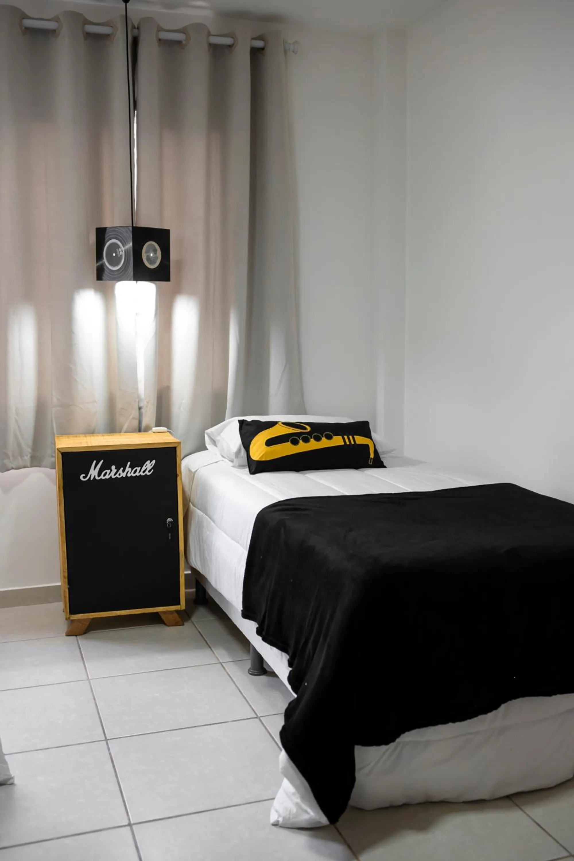 Bed in Pousada Rua de Lazer