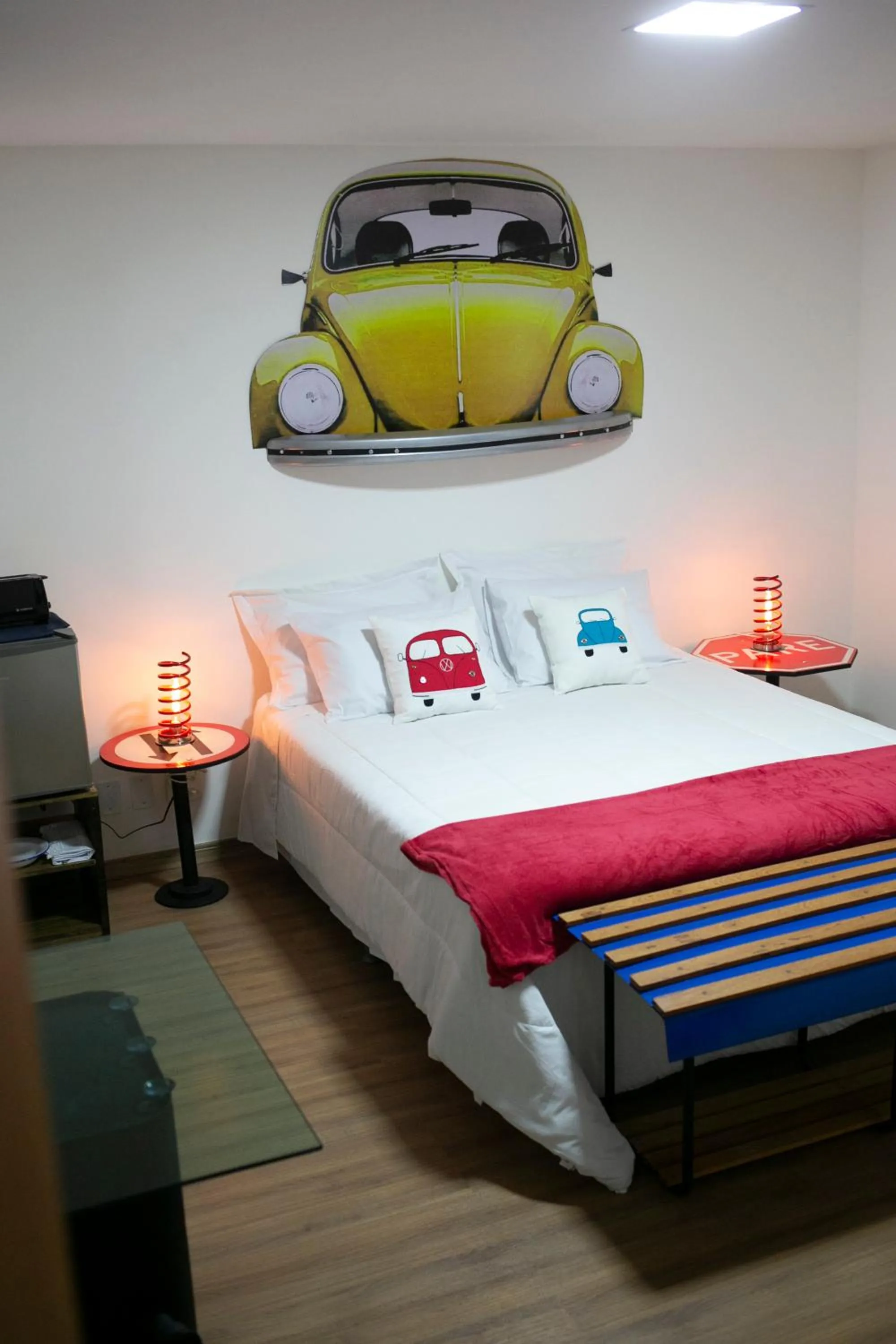 Bed in Pousada Rua de Lazer