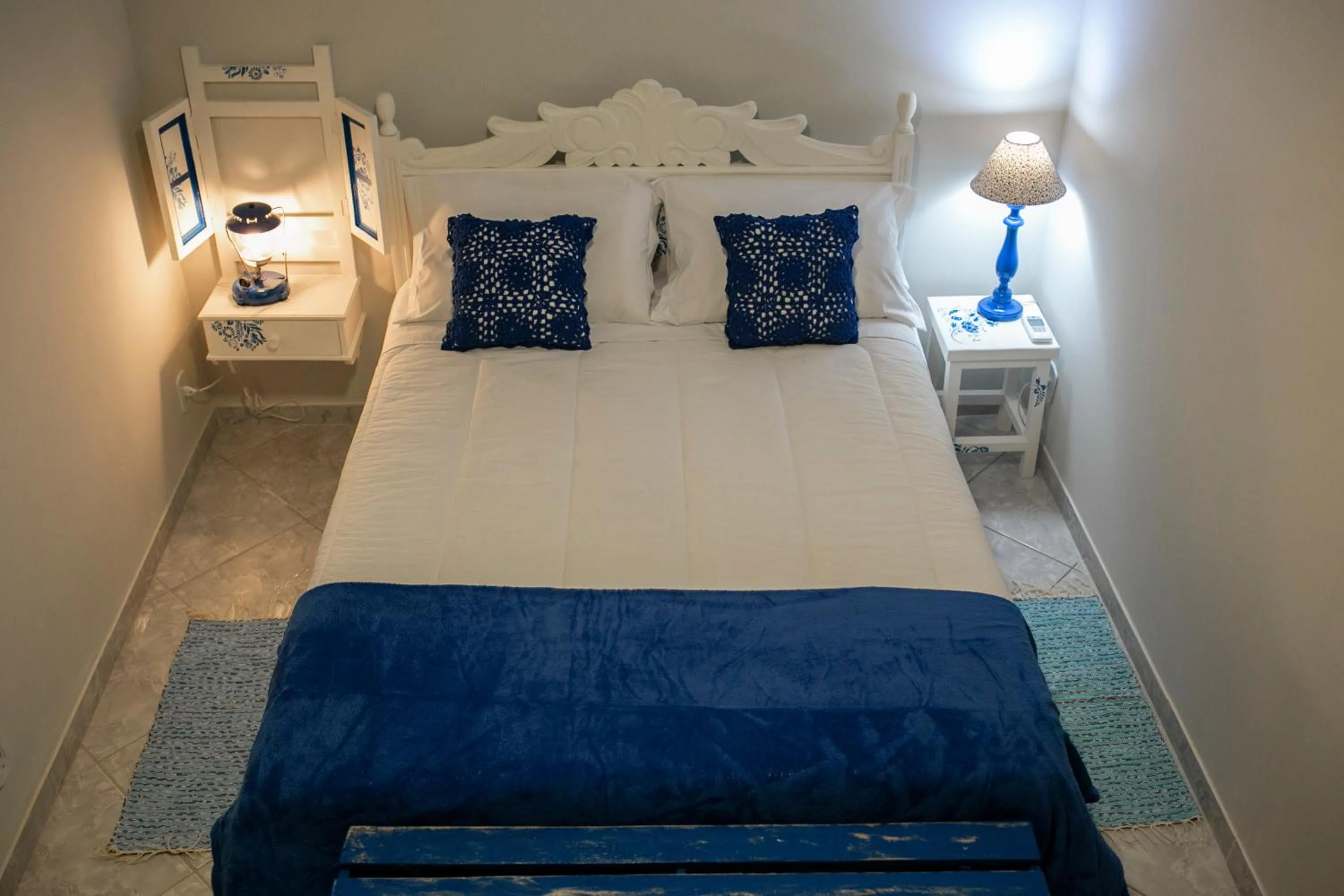 Bed in Pousada Rua de Lazer