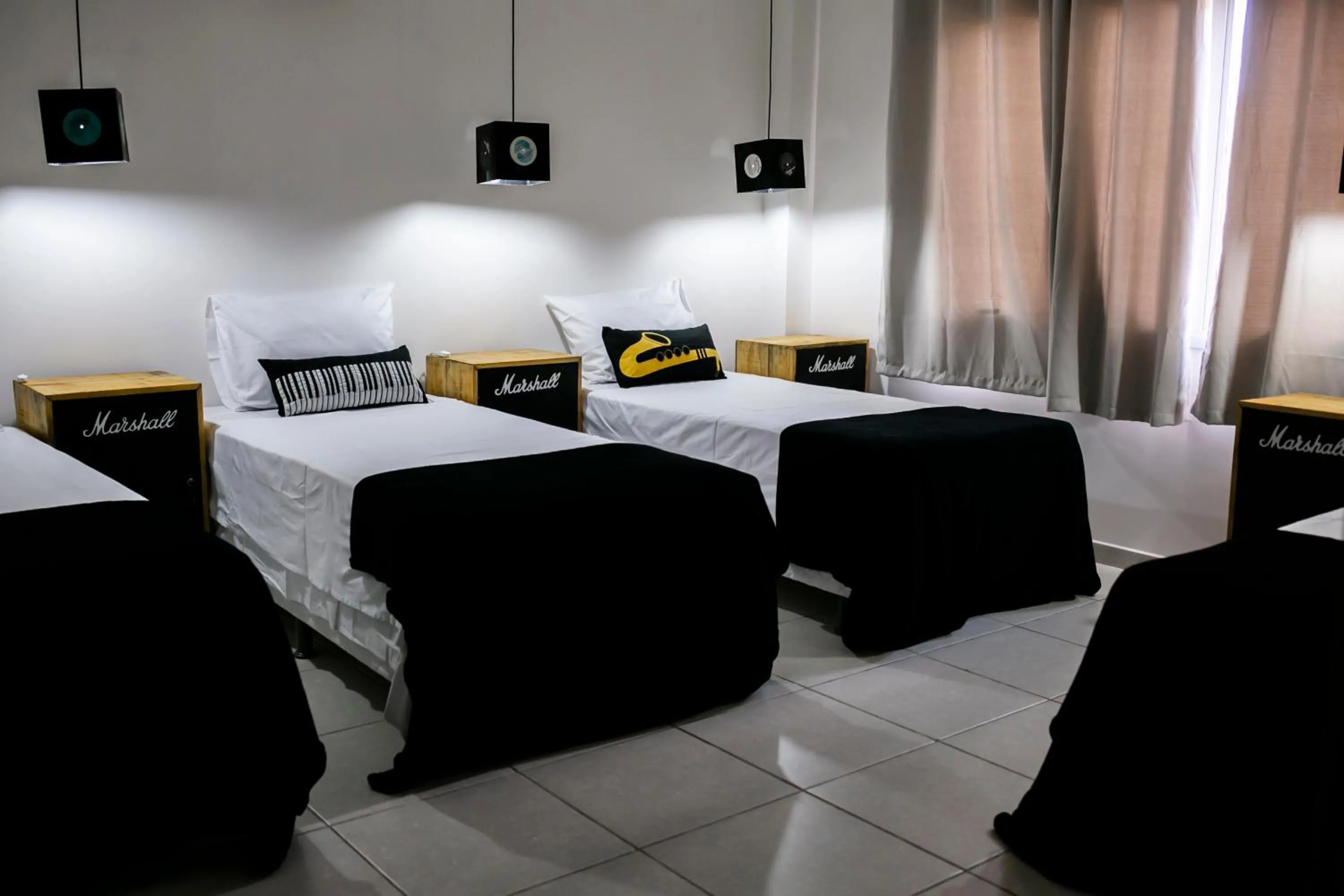 Bed in Pousada Rua de Lazer