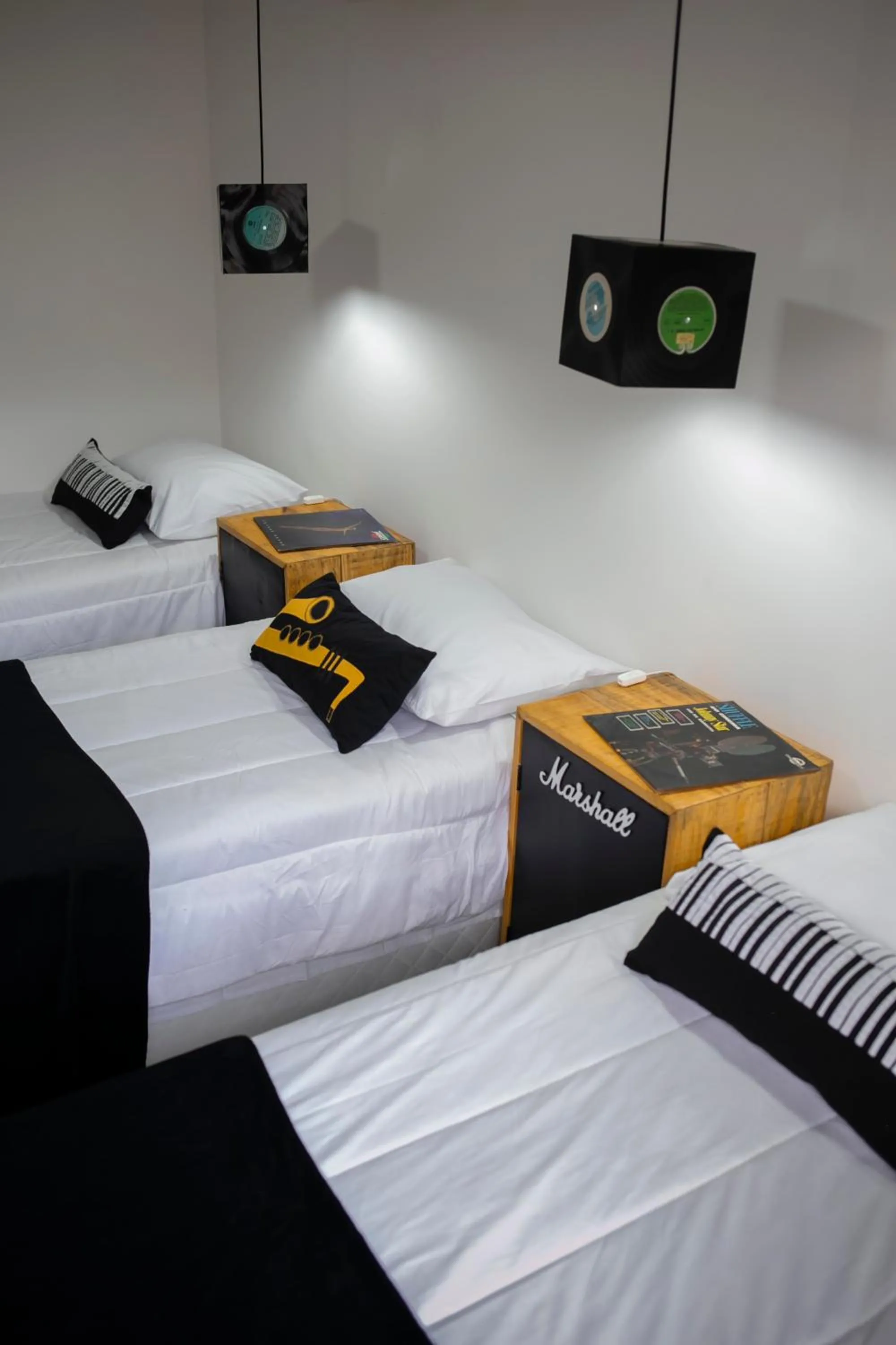 Bed in Pousada Rua de Lazer