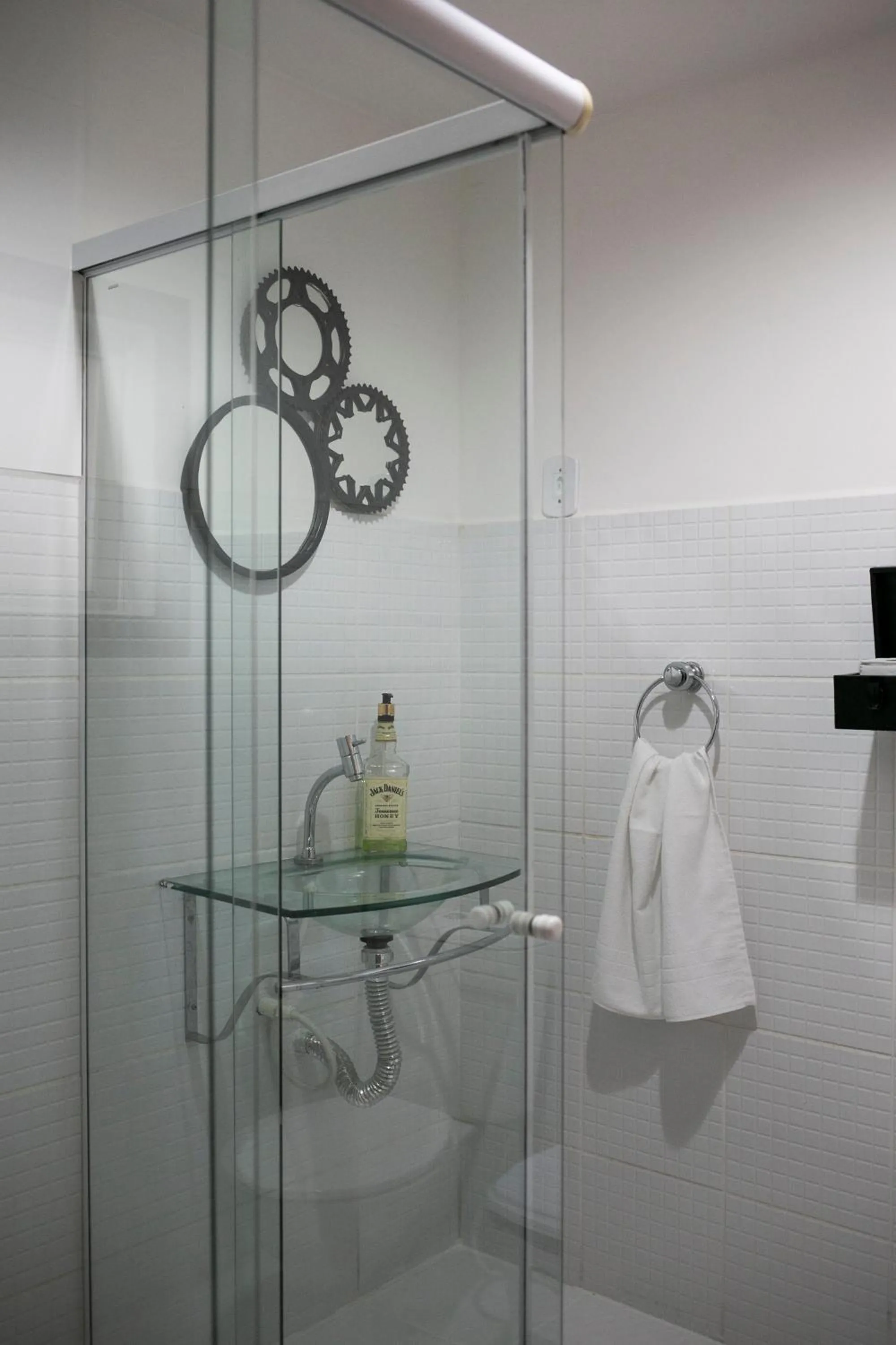 Shower in Pousada Rua de Lazer
