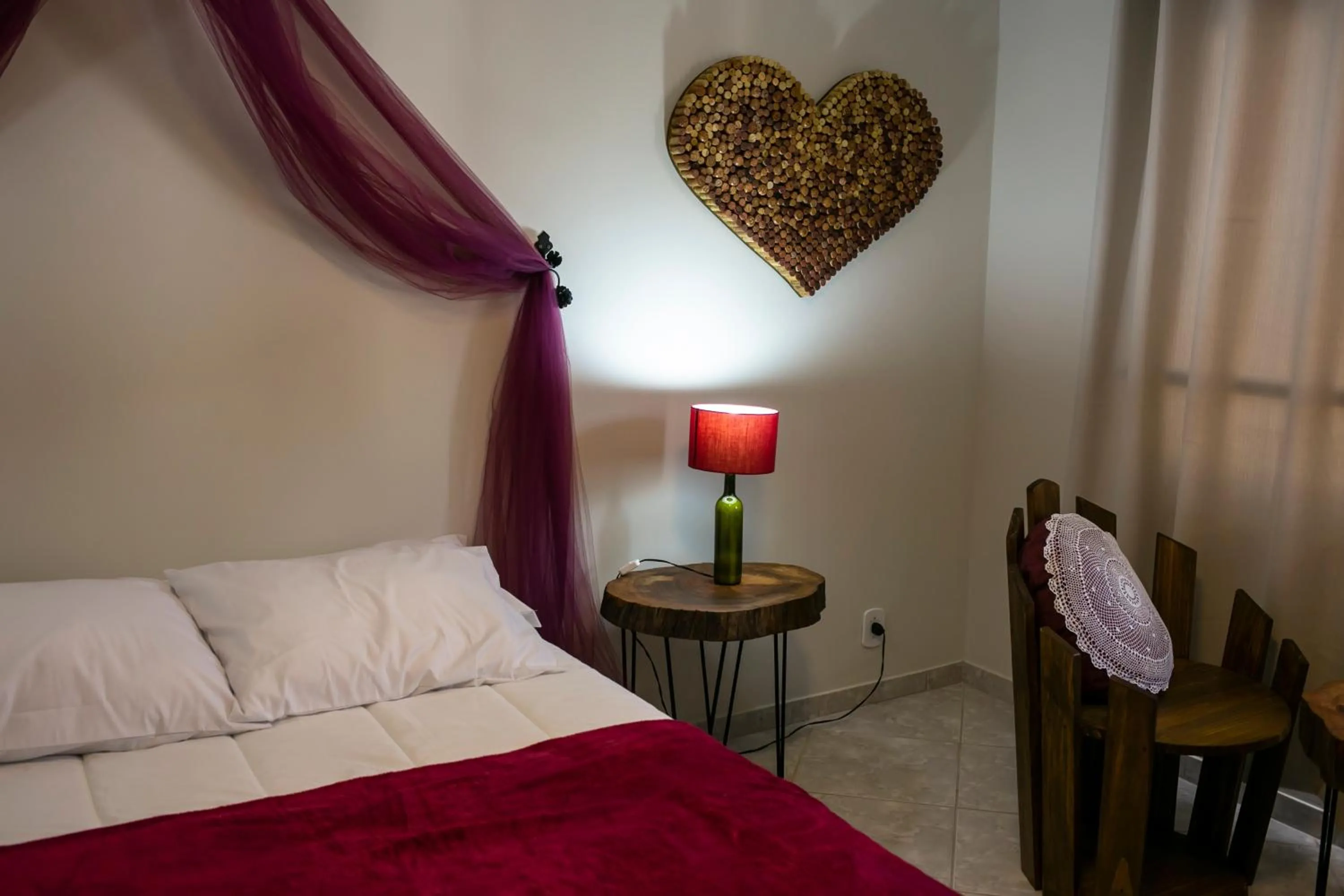 Bed in Pousada Rua de Lazer