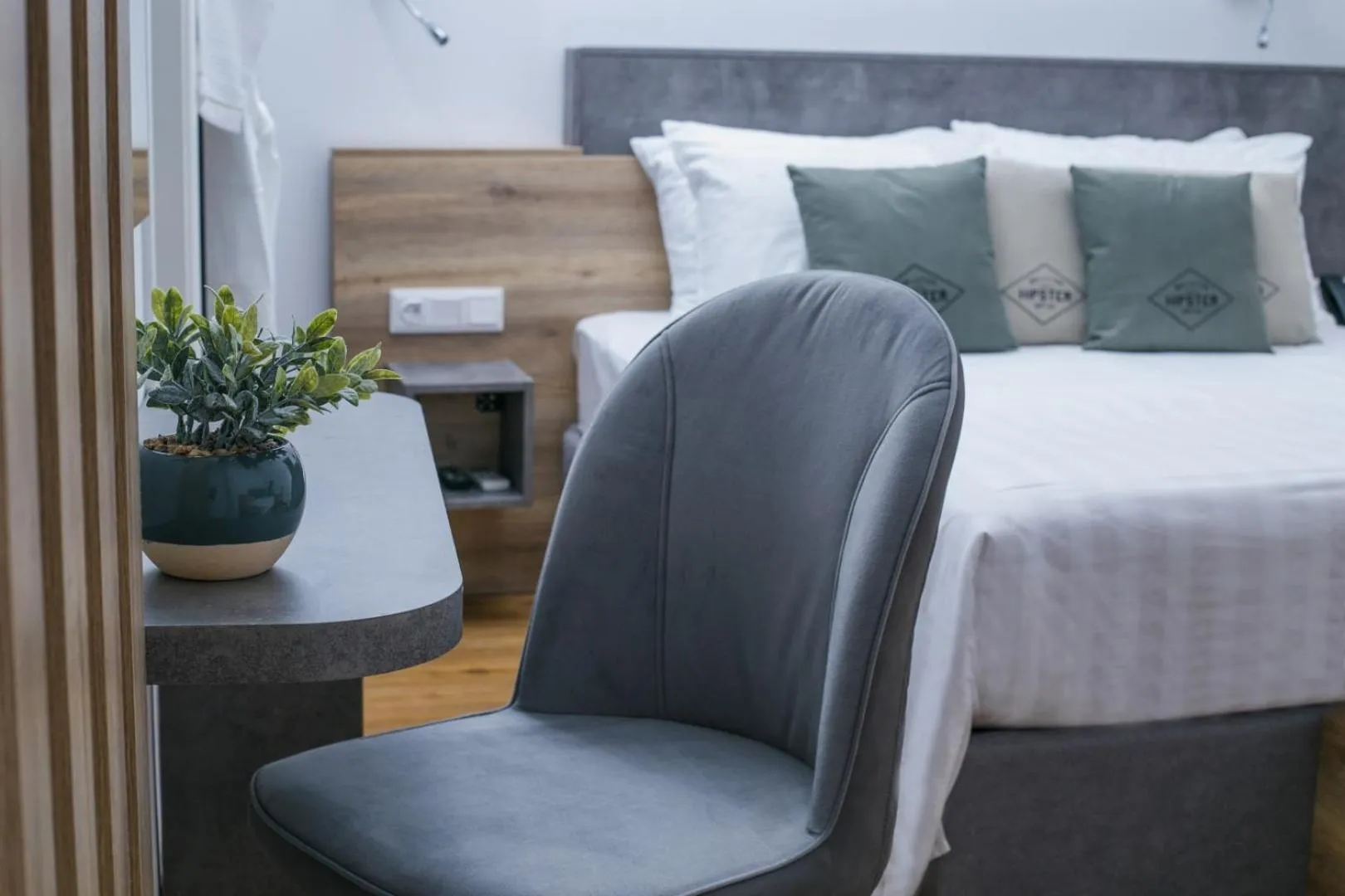 Bedroom, Bed in Acropolis Vision