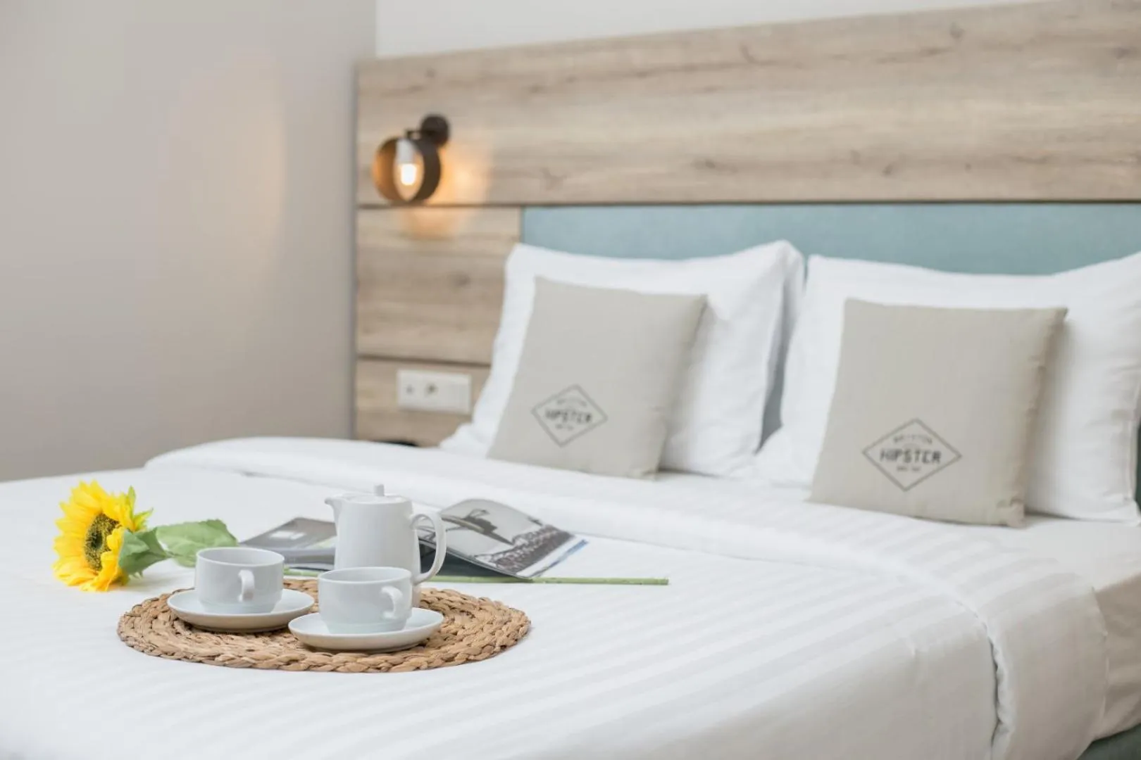 Bed in Acropolis Vision