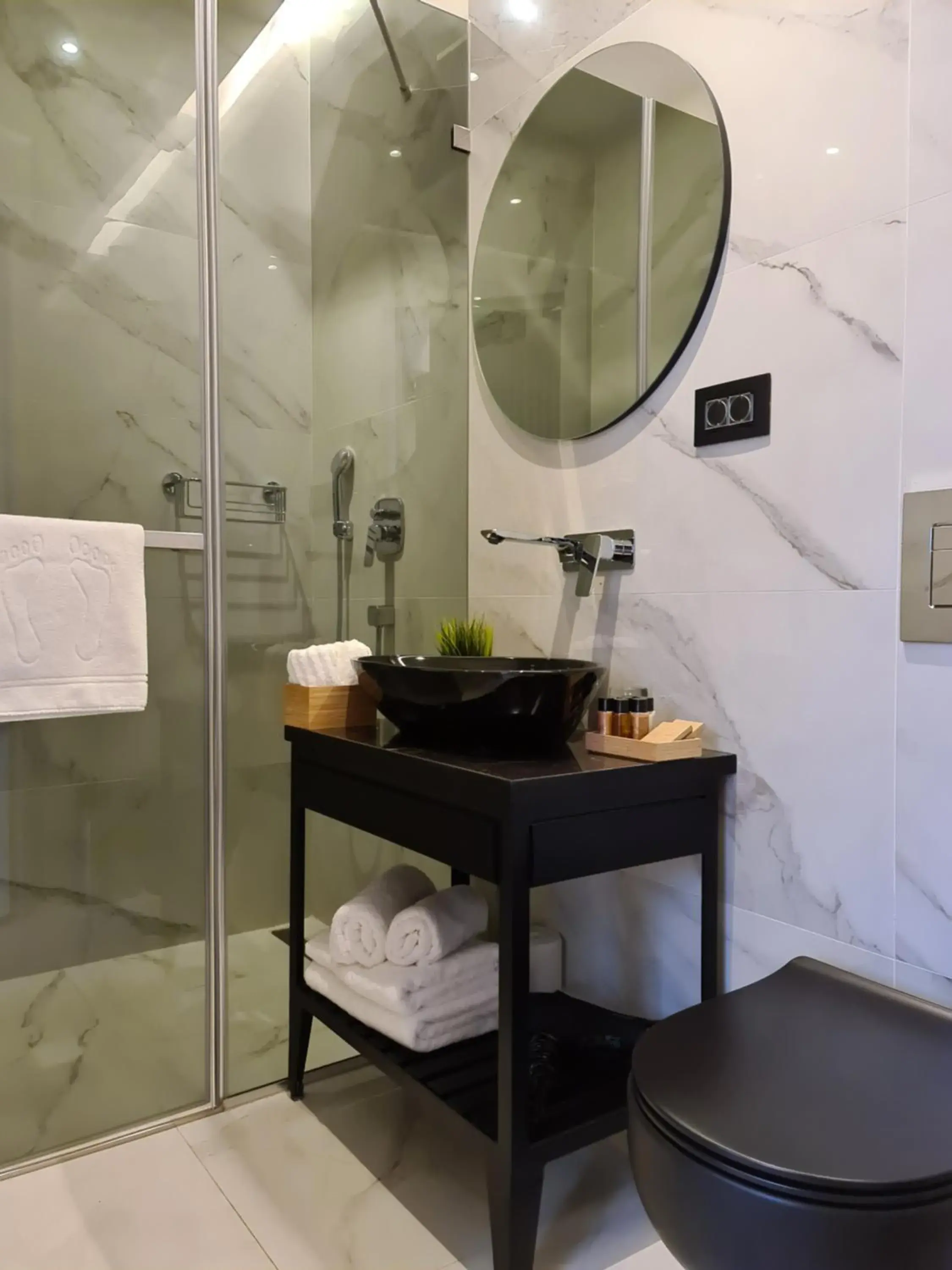 Bathroom in The Location Hotel Bathroom in The Location Hotel