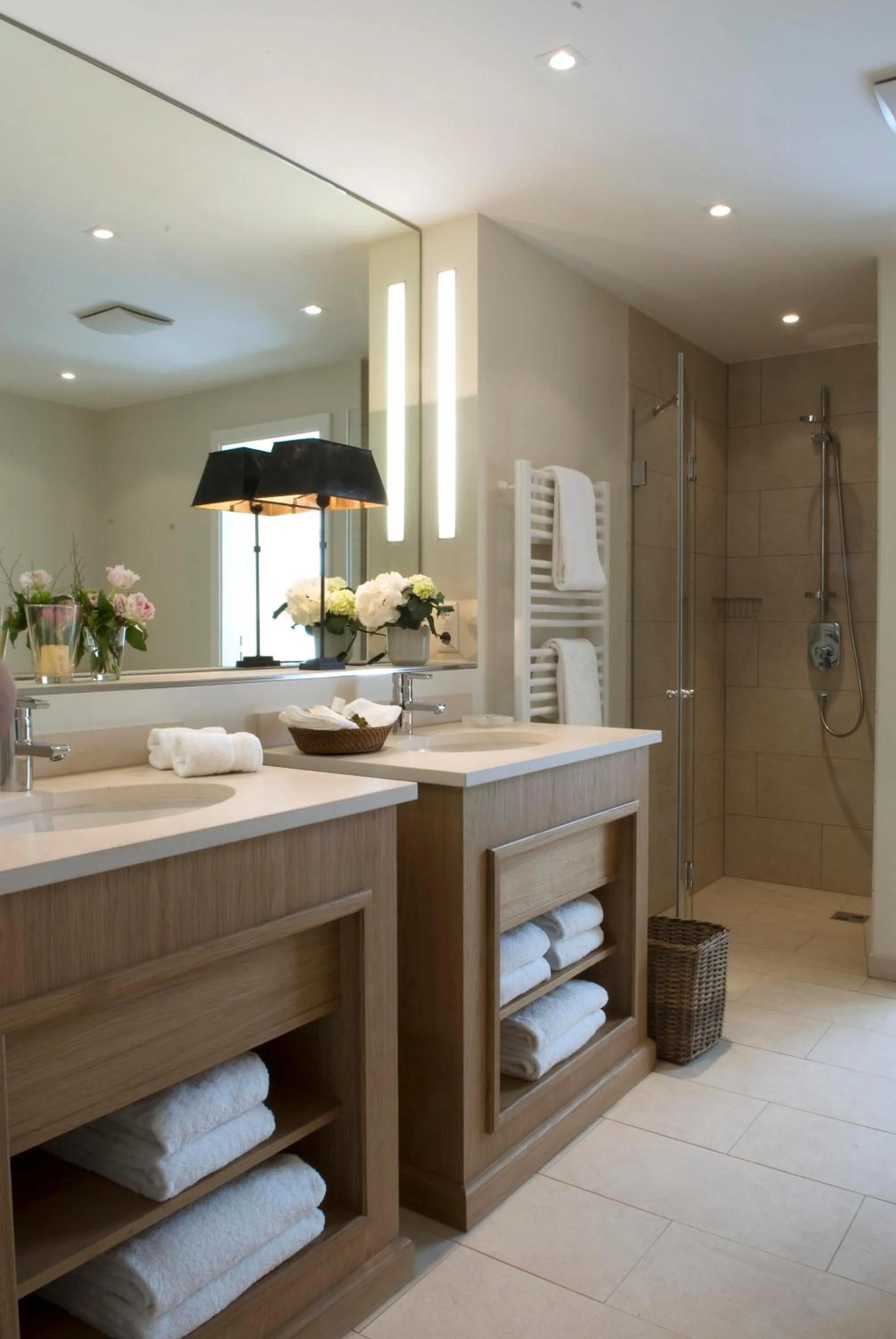 Bathroom in Brauereigasthof-Hotel Aying