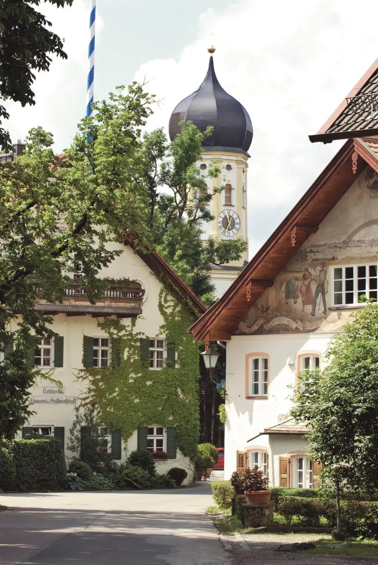 Property building in Brauereigasthof-Hotel Aying Property building in Brauereigasthof-Hotel Aying