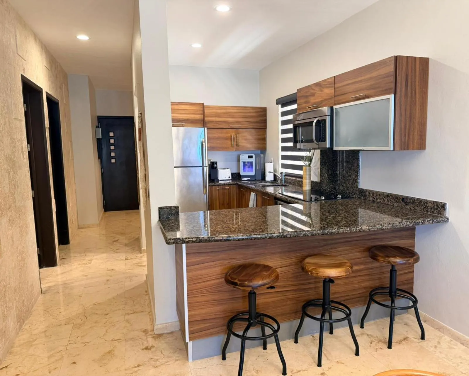 Oceanfront Condo a Block Off 5th in Heart of Playa